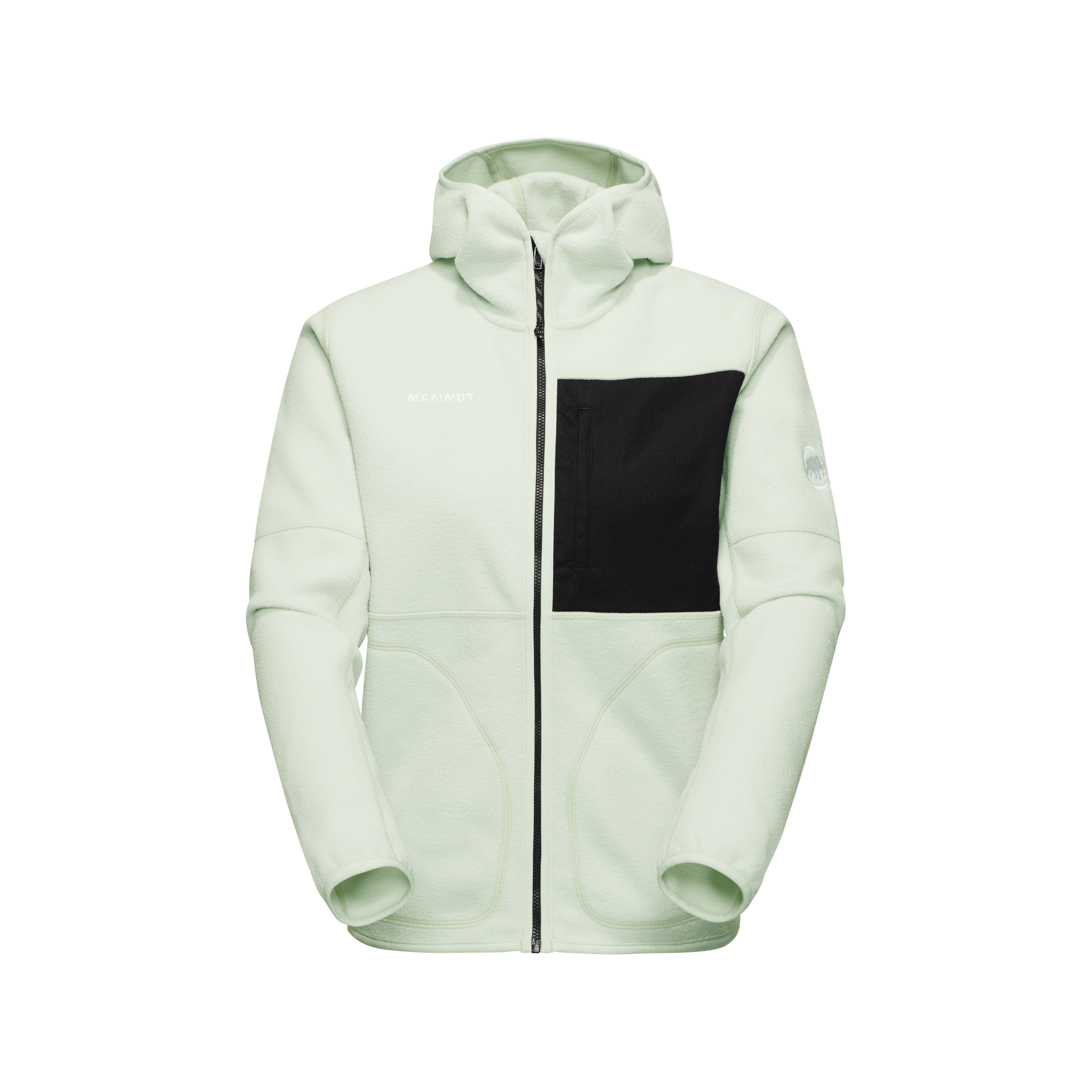 Mammut Tamaro ML Hooded Jacket Women, silver sage-black - Silver sage-black - Thumbnail