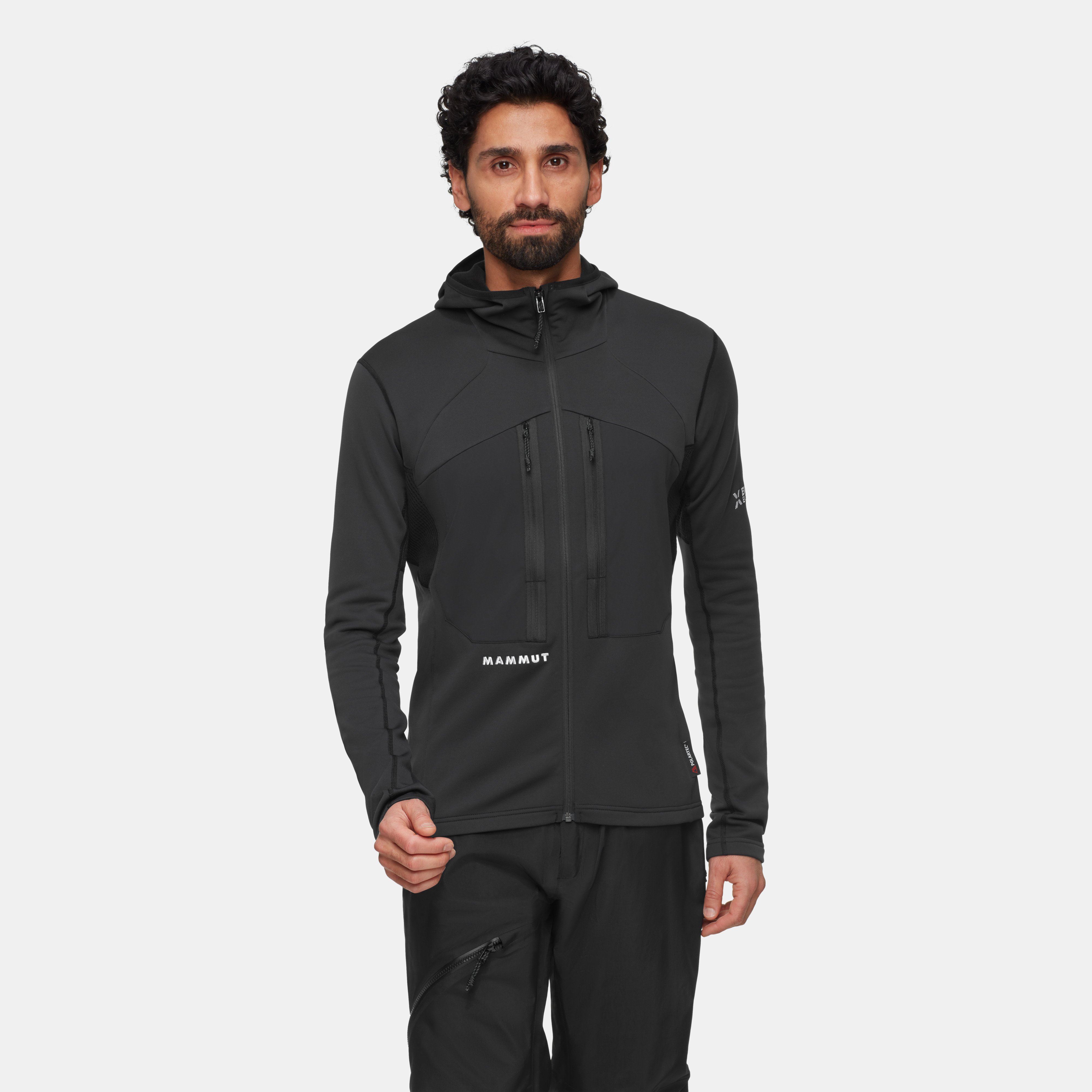 Mammut Eiger Nordwand Advanced ML Hooded Jacket Men, black - Black