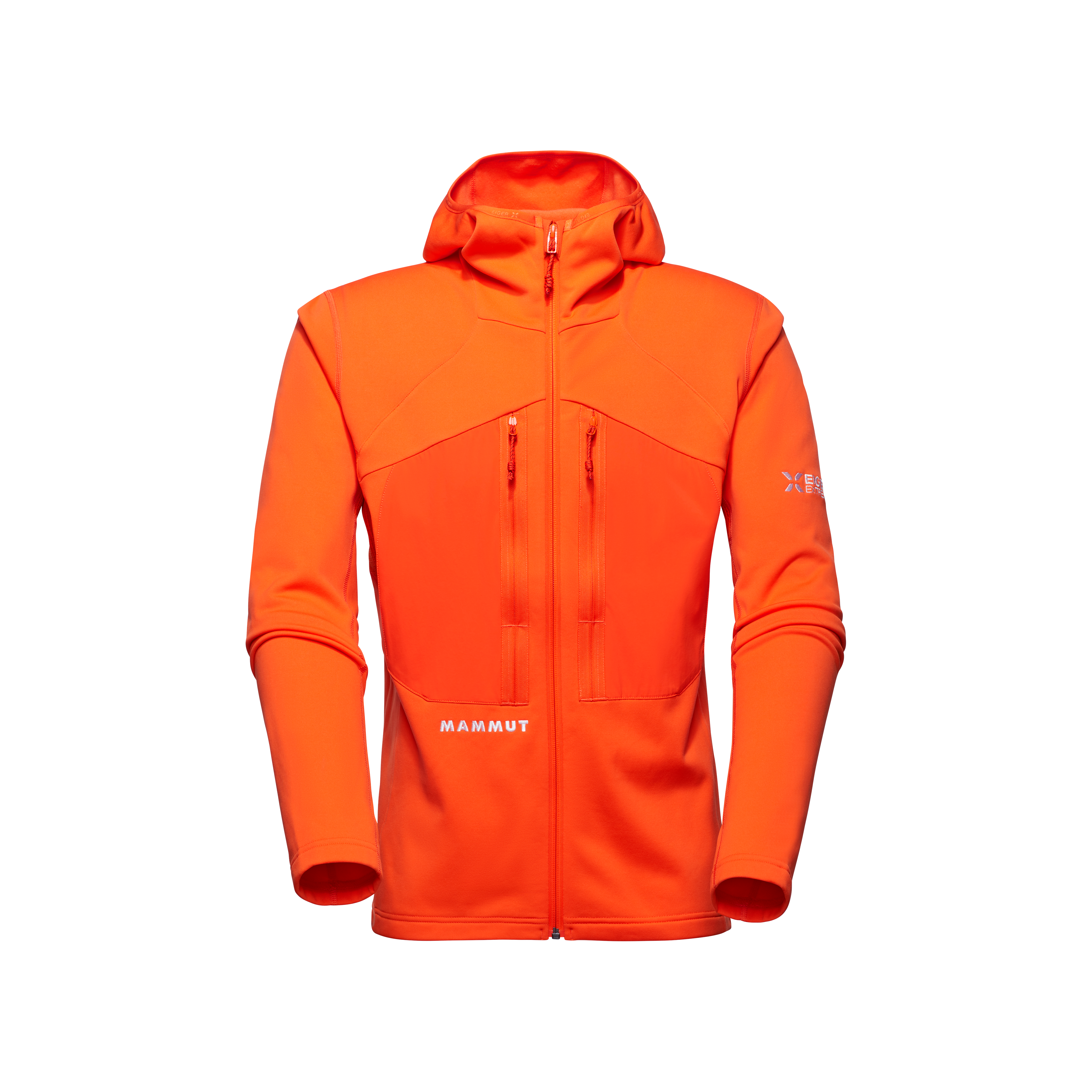 Mammut Eiger Nordwand Advanced ML Hooded Jacket Men, eiger orange - Eiger orange - Thumbnail