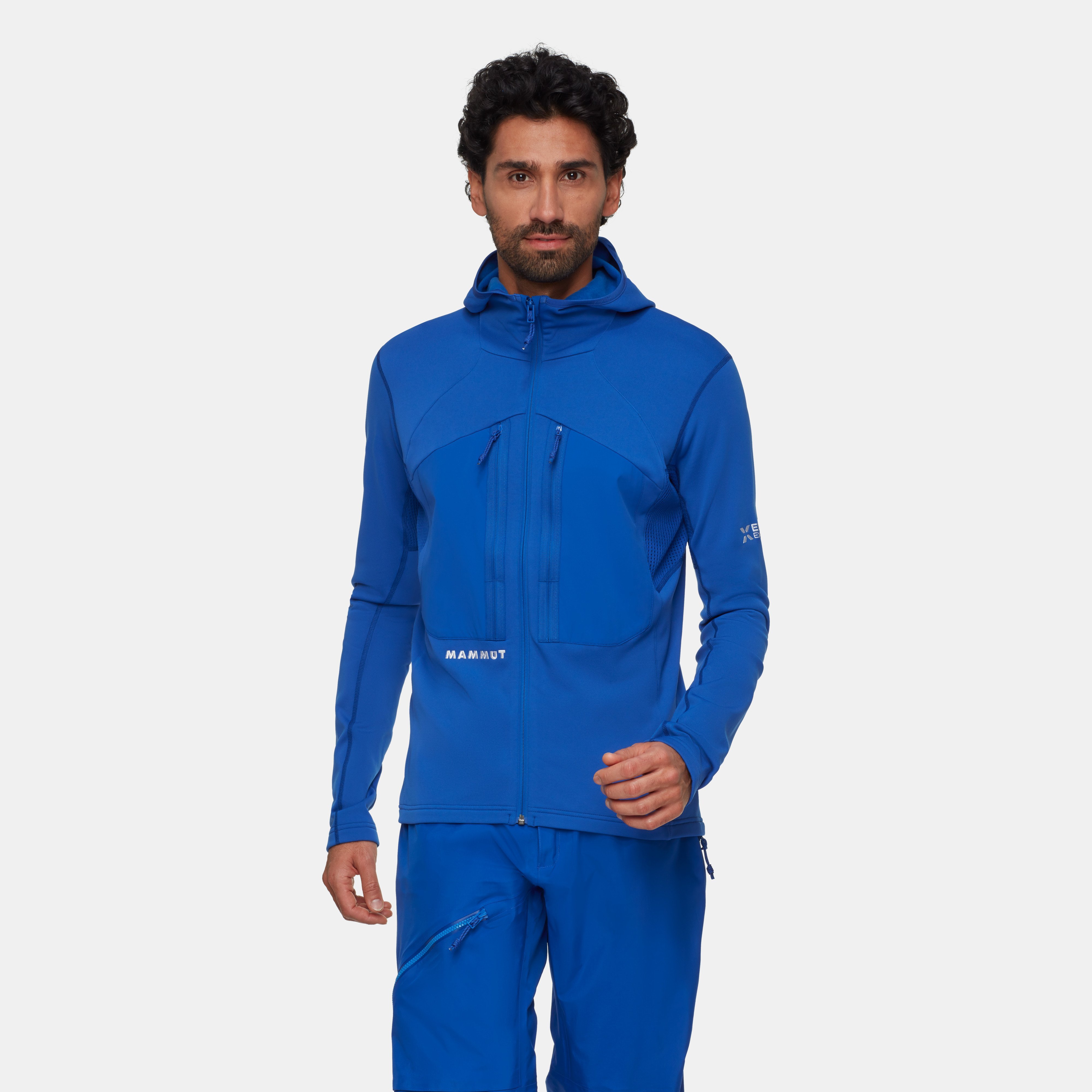 Mammut Eiger Nordwand Advanced ML Hooded Jacket Men, eiger blue - Eiger blue