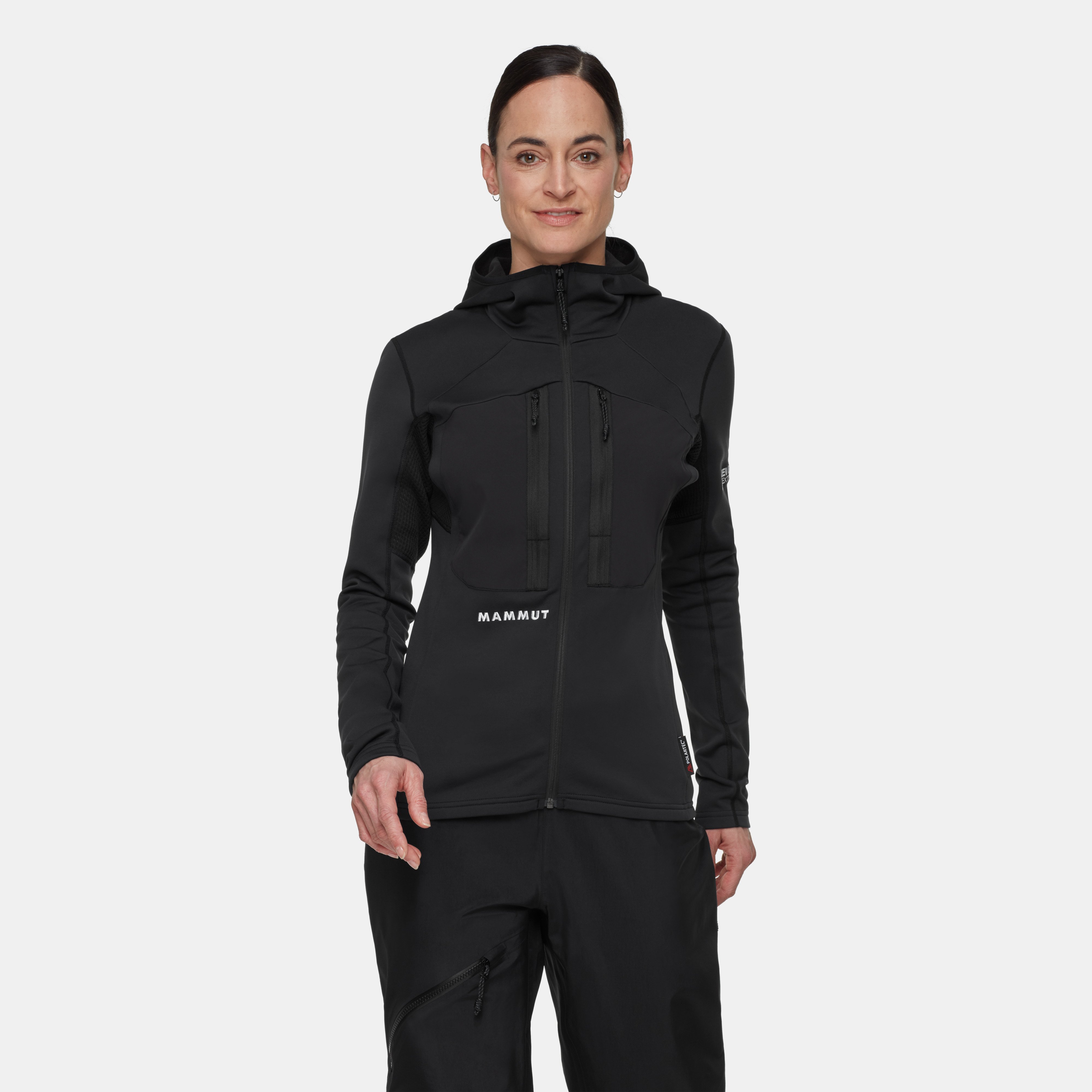 Mammut Eiger Nordwand Advanced ML Hooded Jacket Women, black - Black