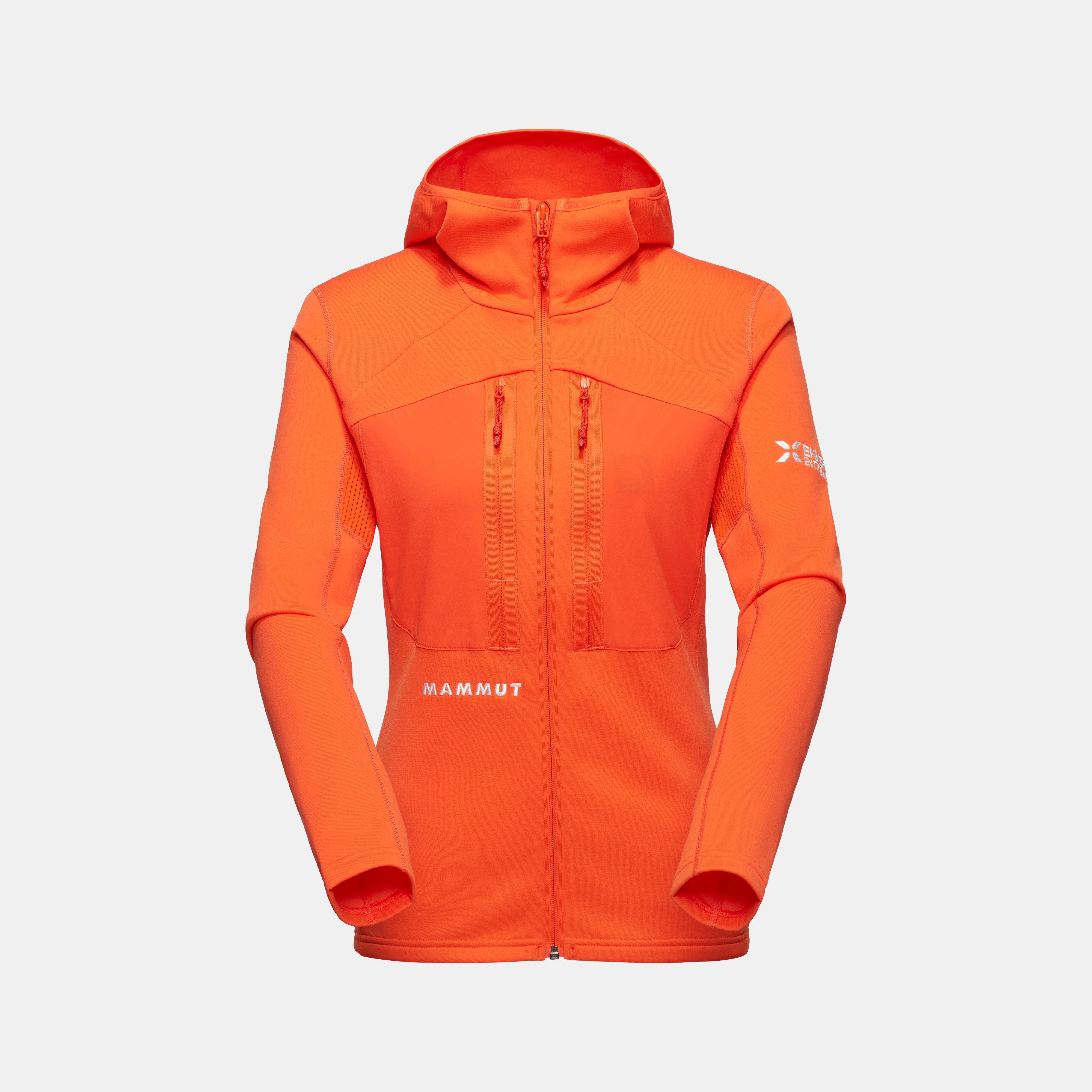Mammut Eiger Nordwand Advanced ML Hooded Jacket Women, eiger orange - Eiger orange