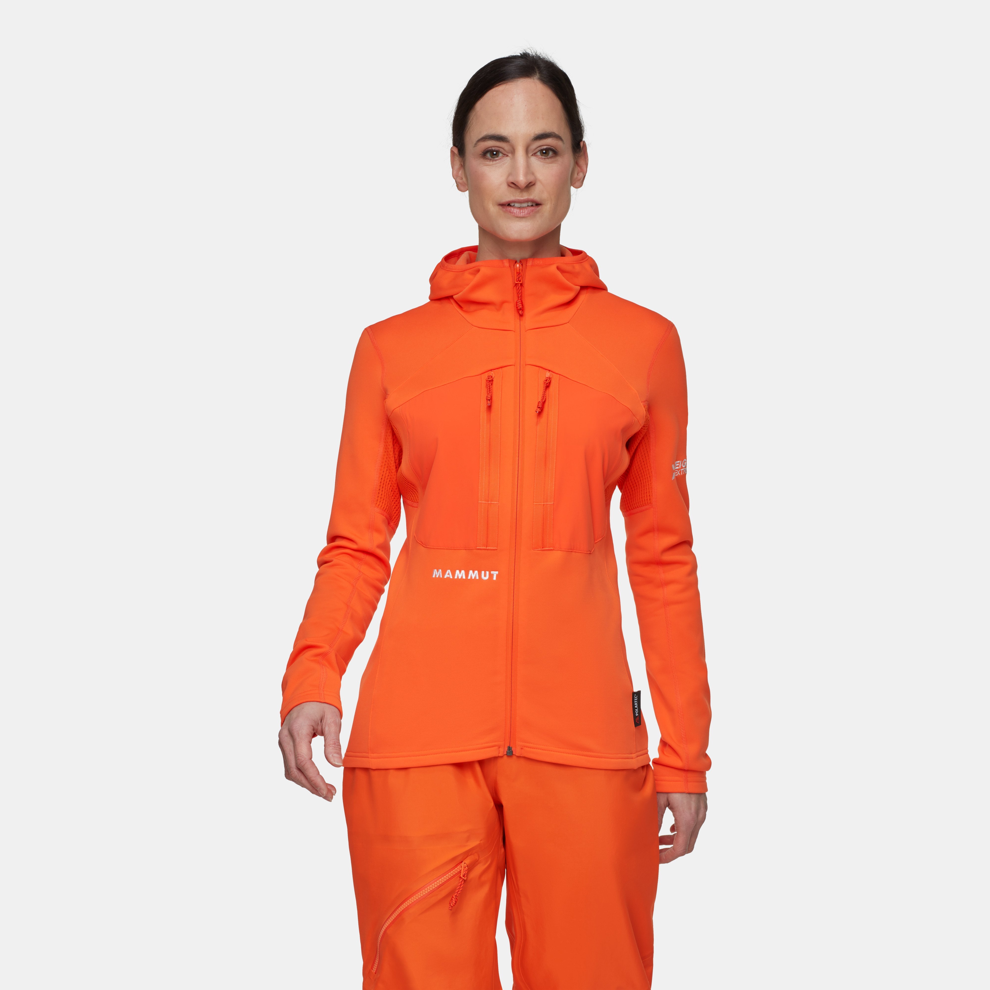 Mammut Eiger Nordwand Advanced ML Hooded Jacket Women, eiger orange - Eiger orange