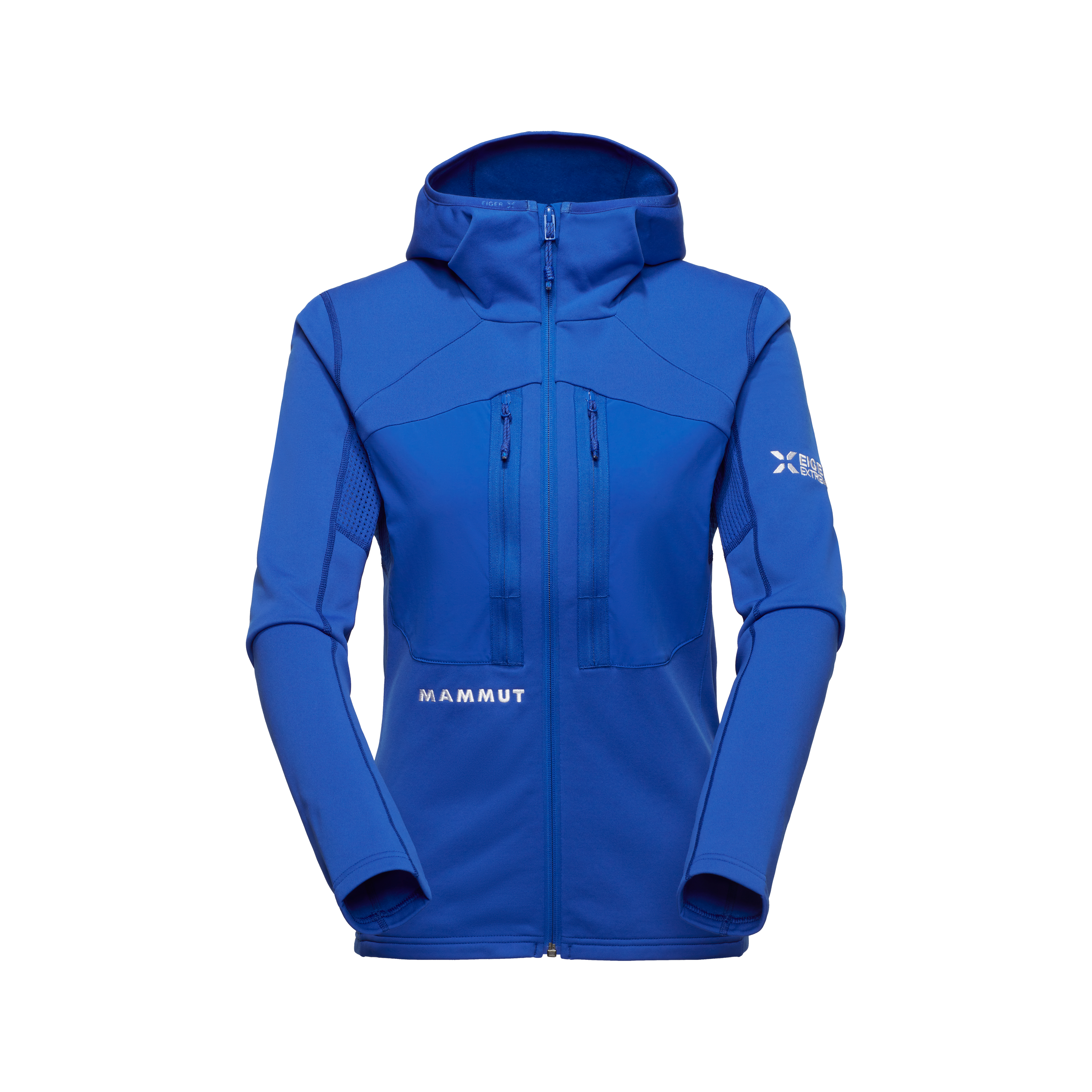 Mammut Eiger Nordwand Advanced ML Hooded Jacket Women, eiger blue - Eiger blue - Thumbnail