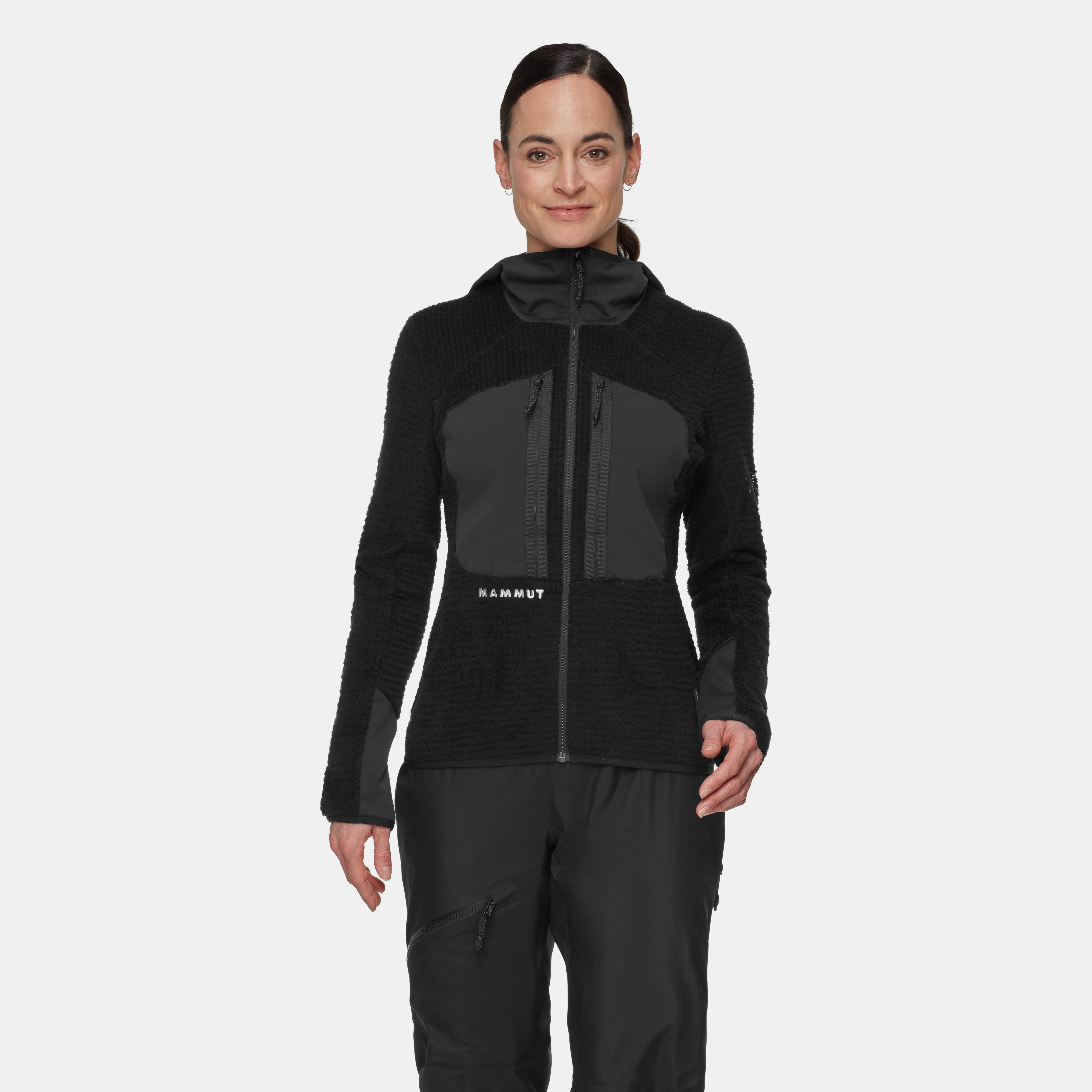 Mammut Eiger Nordwand Pro ML Air Hooded Jacket Women, black - Black