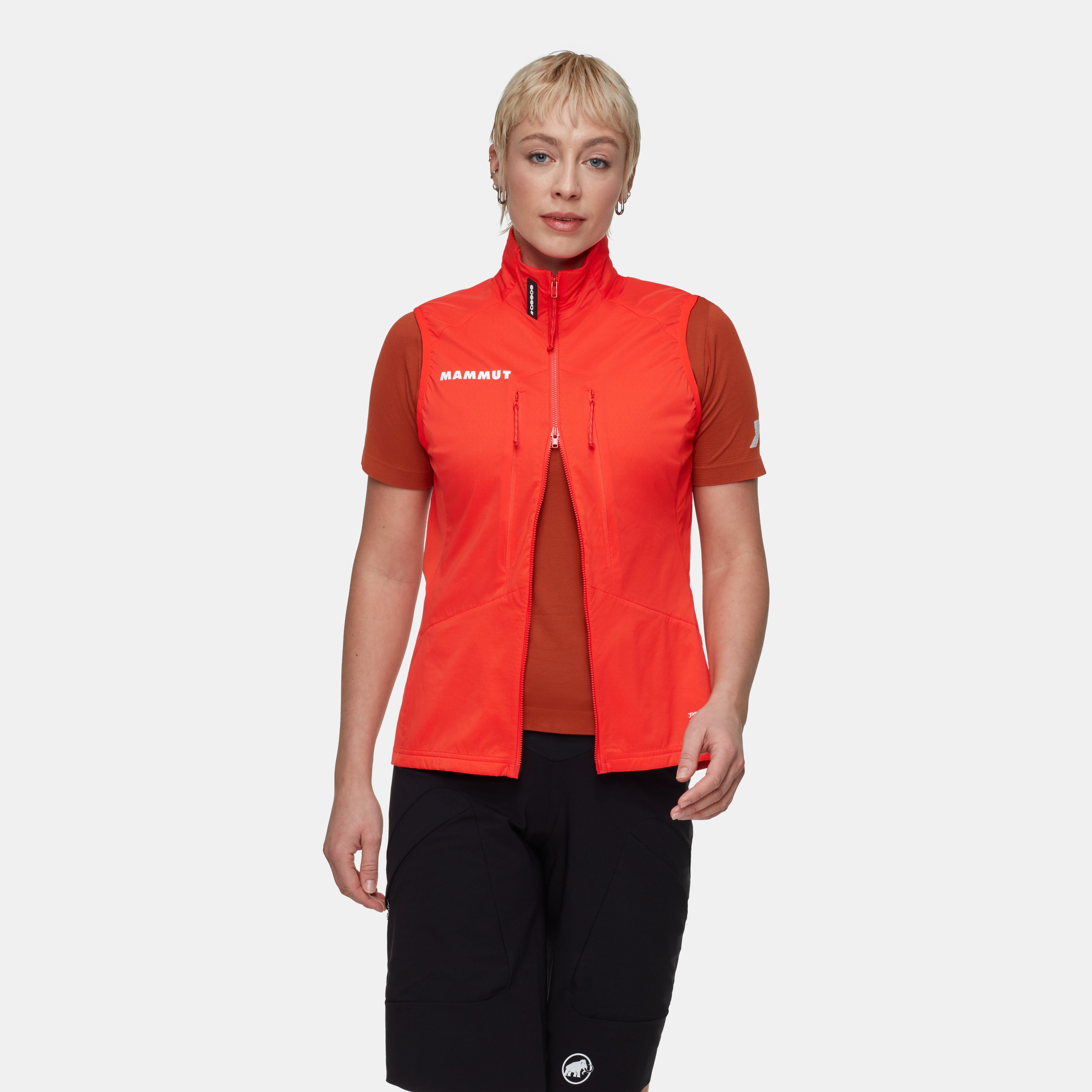 Mammut Assos x Mammut ML Hybrid Vest Women, mammut red - Mammut red