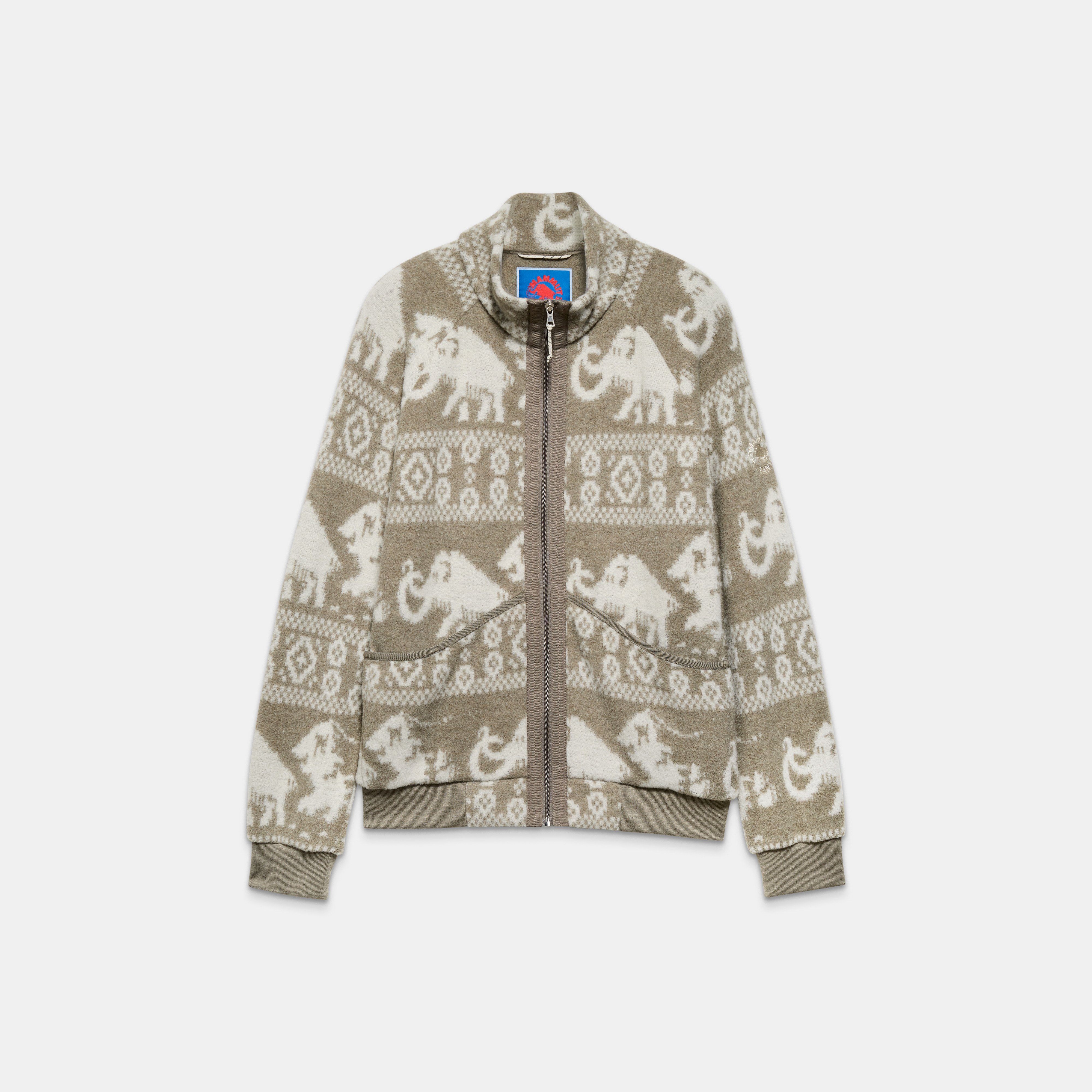 Mammut Mammut x Cabourn Direttissima Wool ML Jacket, white stone-vintage earth - White stone-vintage earth