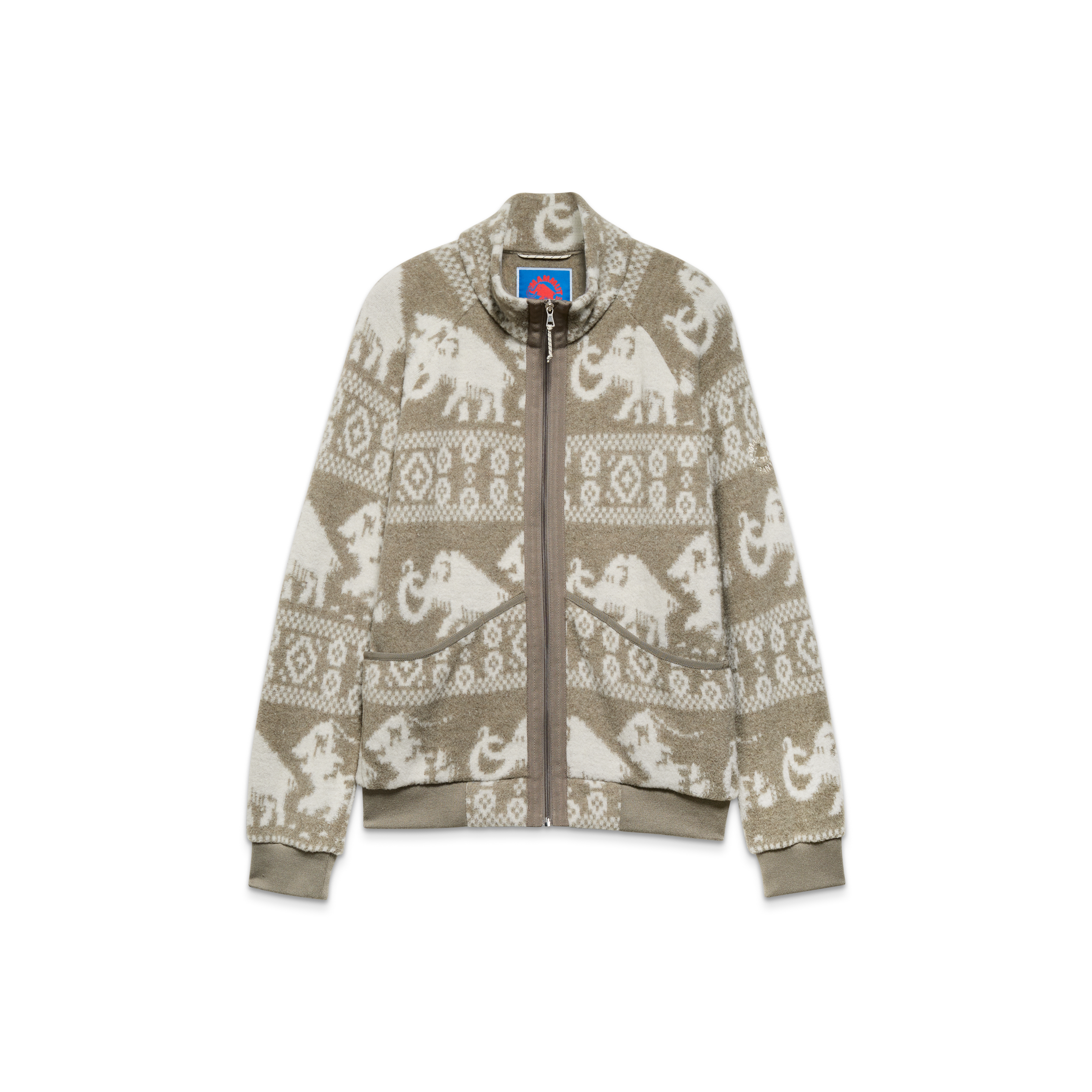 Mammut Mammut x Cabourn Direttissima Wool ML Jacket, white stone-vintage earth - White stone-vintage earth - Thumbnail