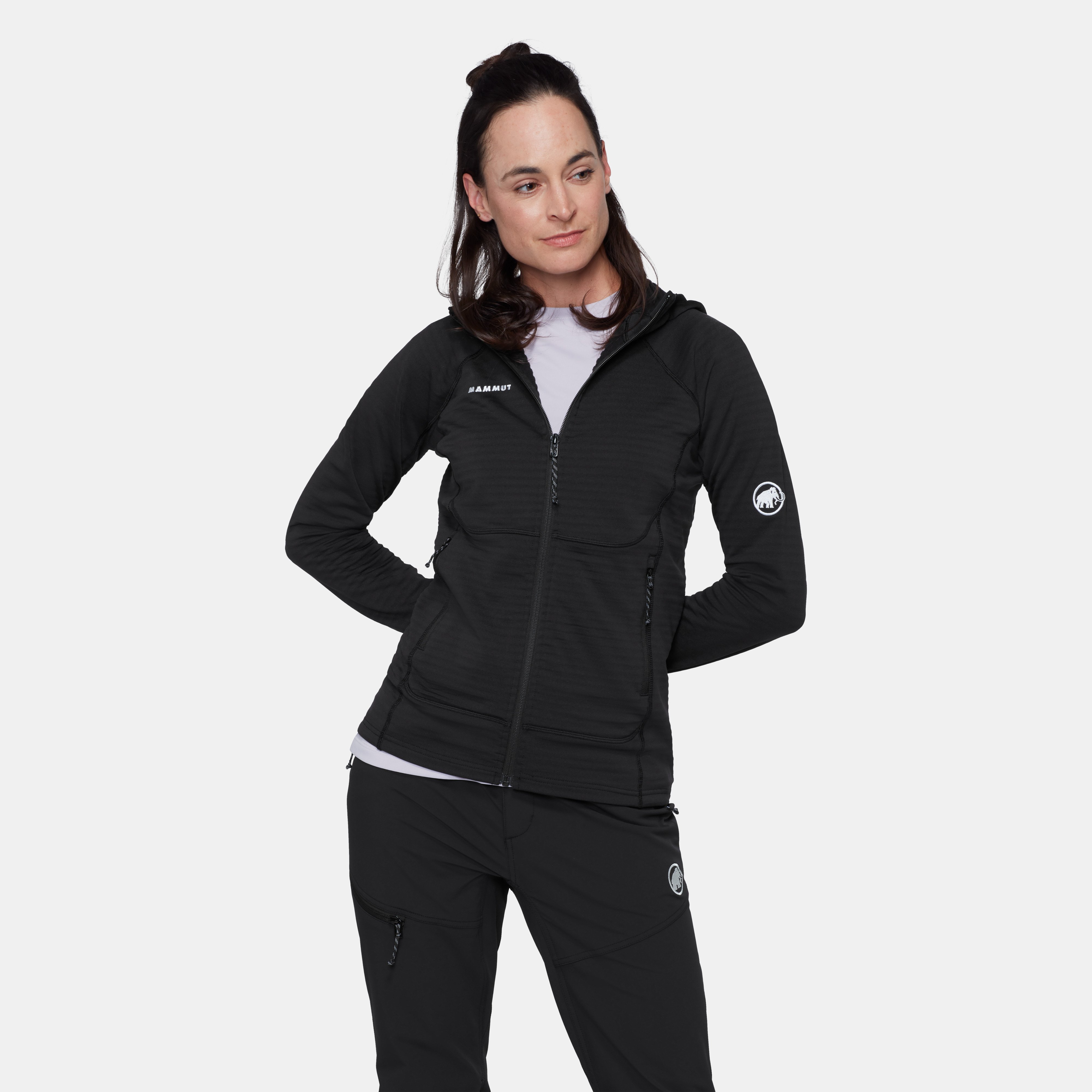 Mammut Taiss ML Hooded Jacket Women, black - Black