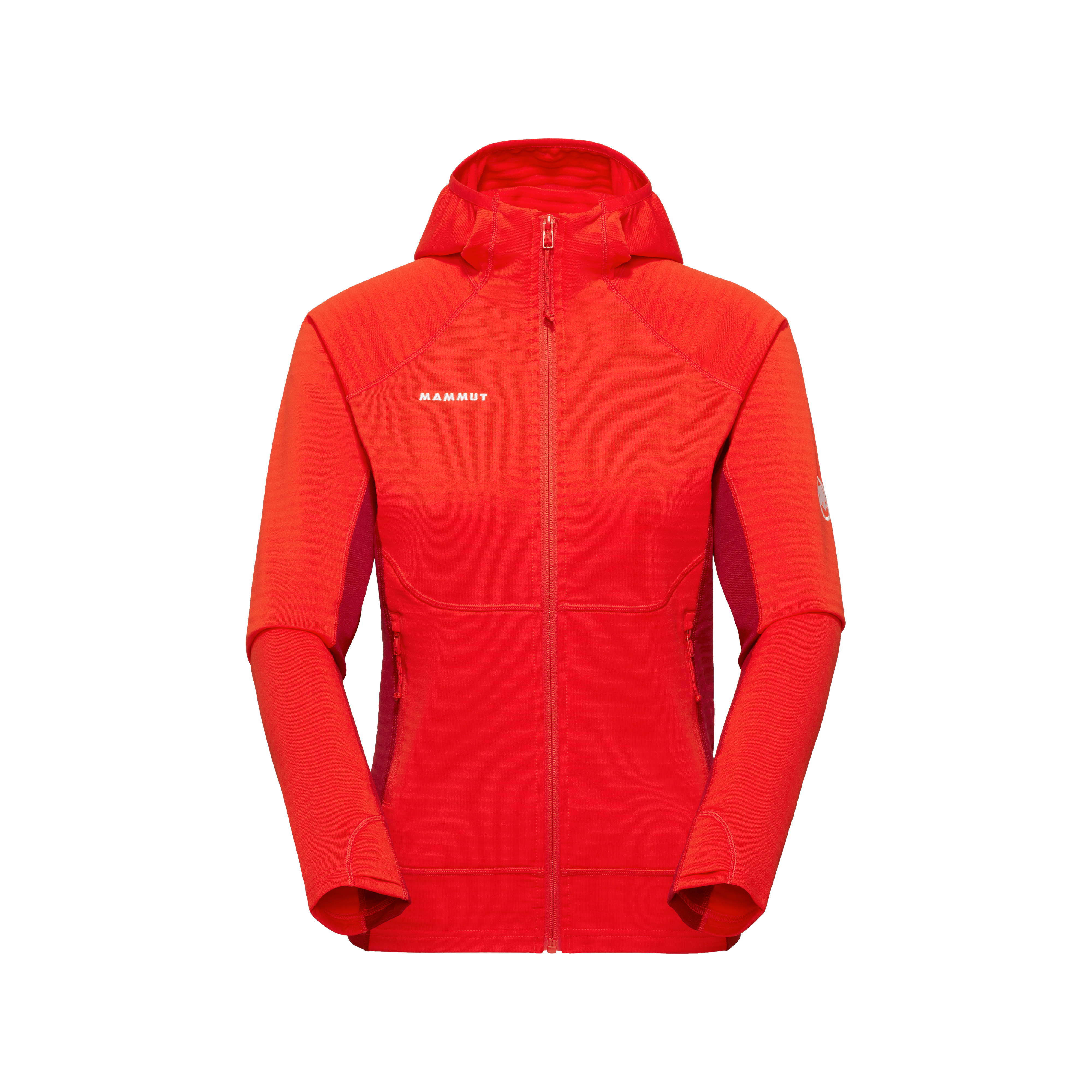 Mammut Taiss ML Hooded Jacket Women, mammut red-dark mammut red - Mammut red-dark mammut red - Thumbnail