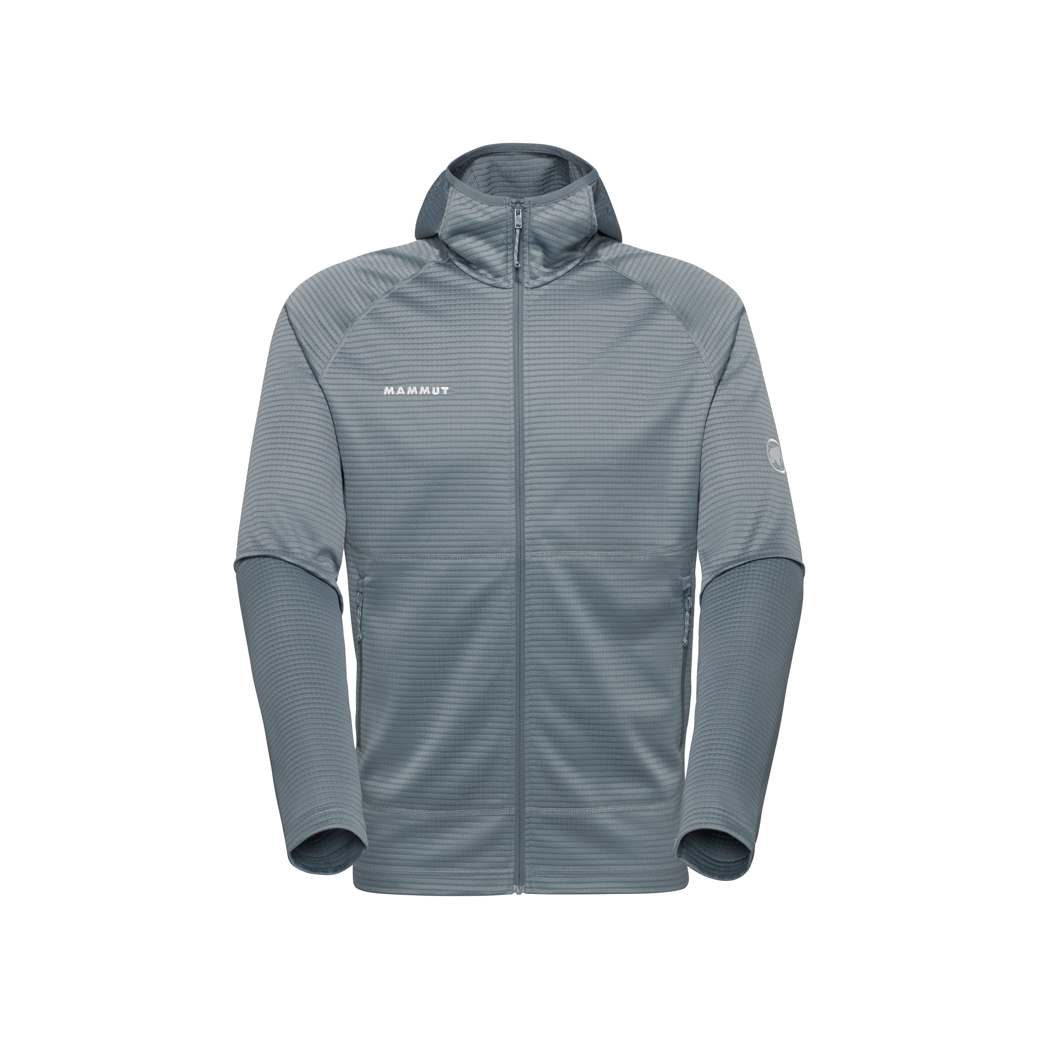 Mammut Crag ML Hooded Jacket Men - Black/Strata/Dark mammut red/19782/Glacier blue/Nebla/Tschiel - Thumbnail
