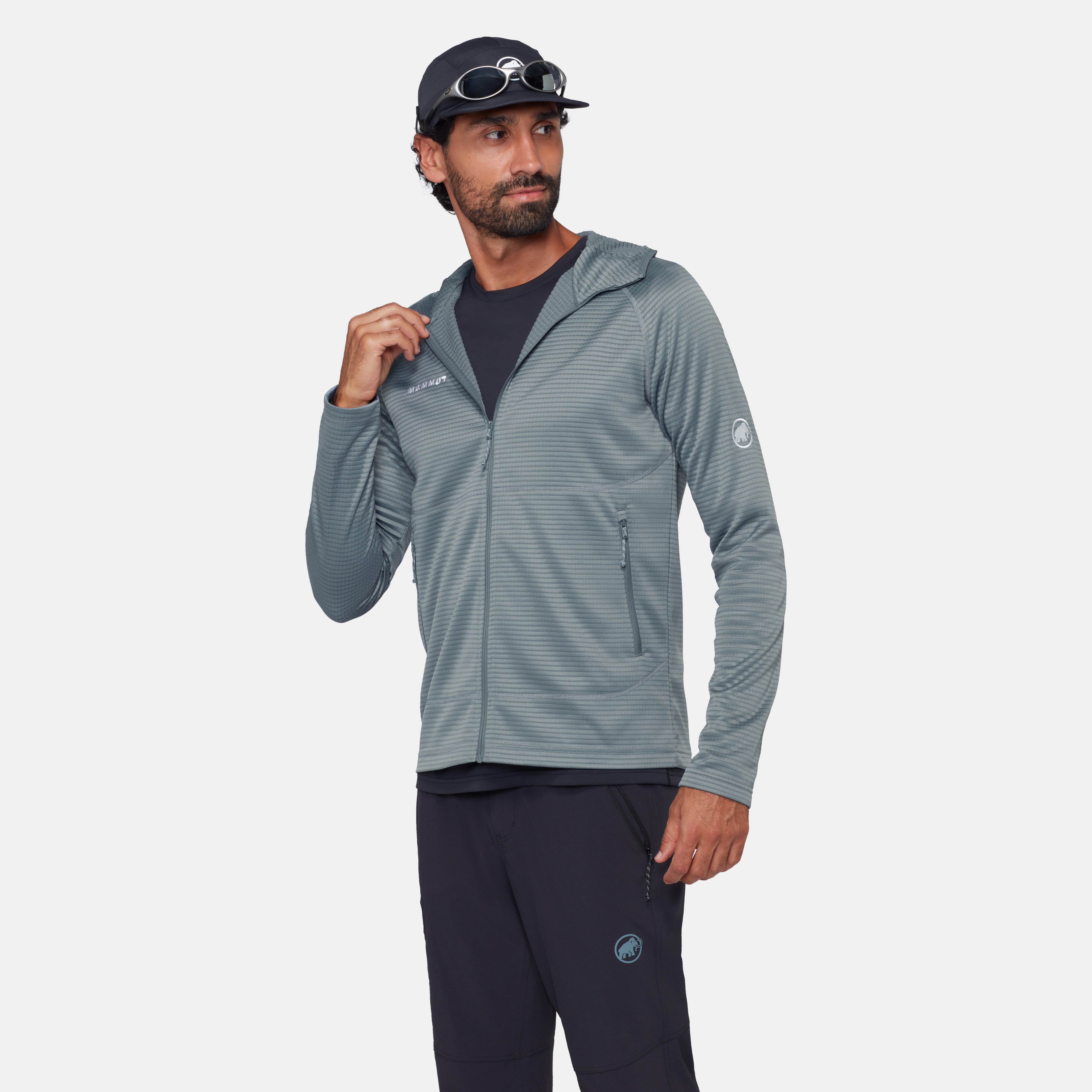 Mammut Crag ML Hooded Jacket Men, strata - Strata