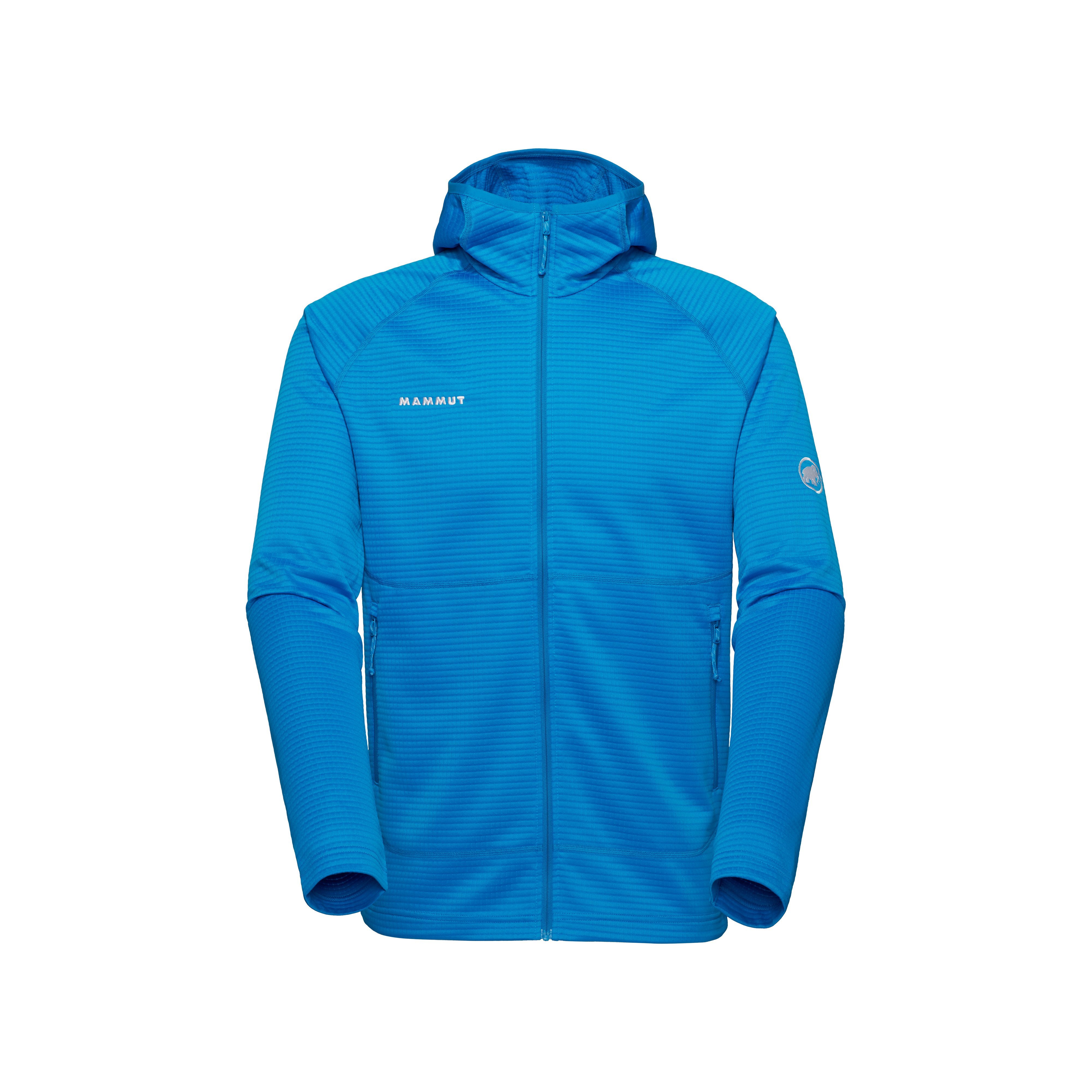 Mammut Crag ML Hooded Jacket Men - Black/Strata/Dark mammut red/Larch/Glacier blue/Nebla/Tschiel - Thumbnail