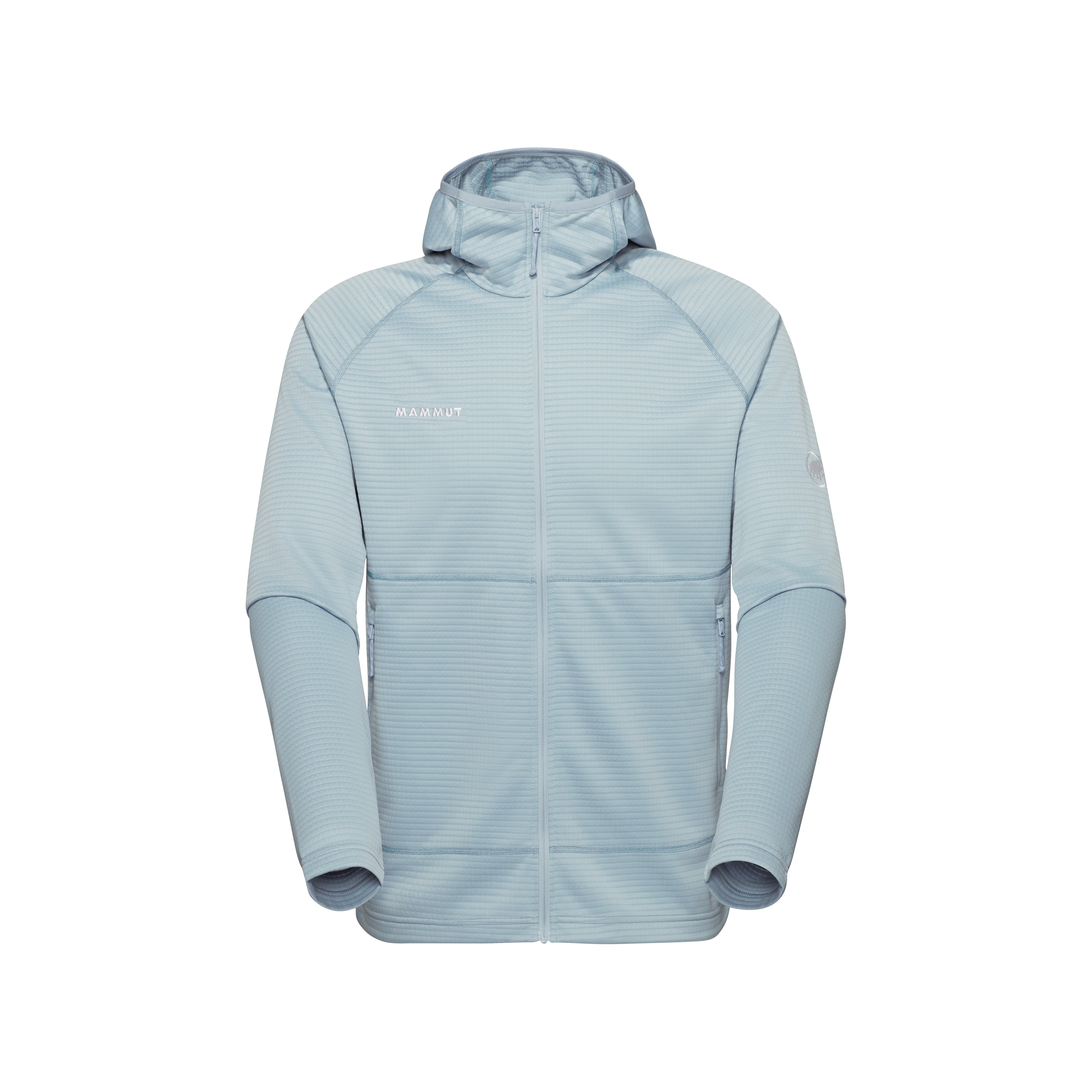 Mammut Crag ML Hooded Jacket Men - Black/Strata/Dark mammut red/19782/Glacier blue/Nebla/Tschiel - Thumbnail