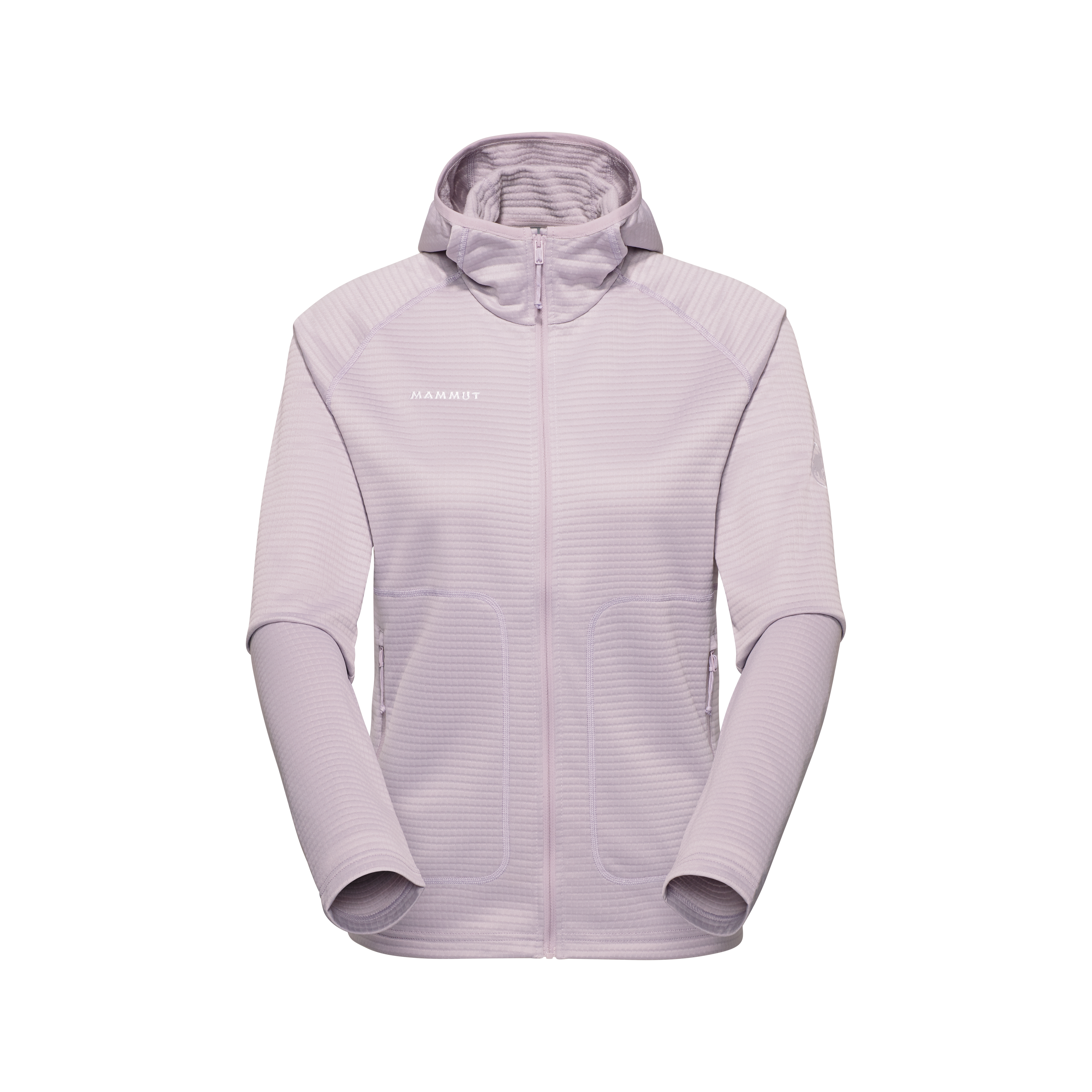 Mammut Crag ML Hooded Jacket Women, alpine calamint - Alpine calamint - Thumbnail