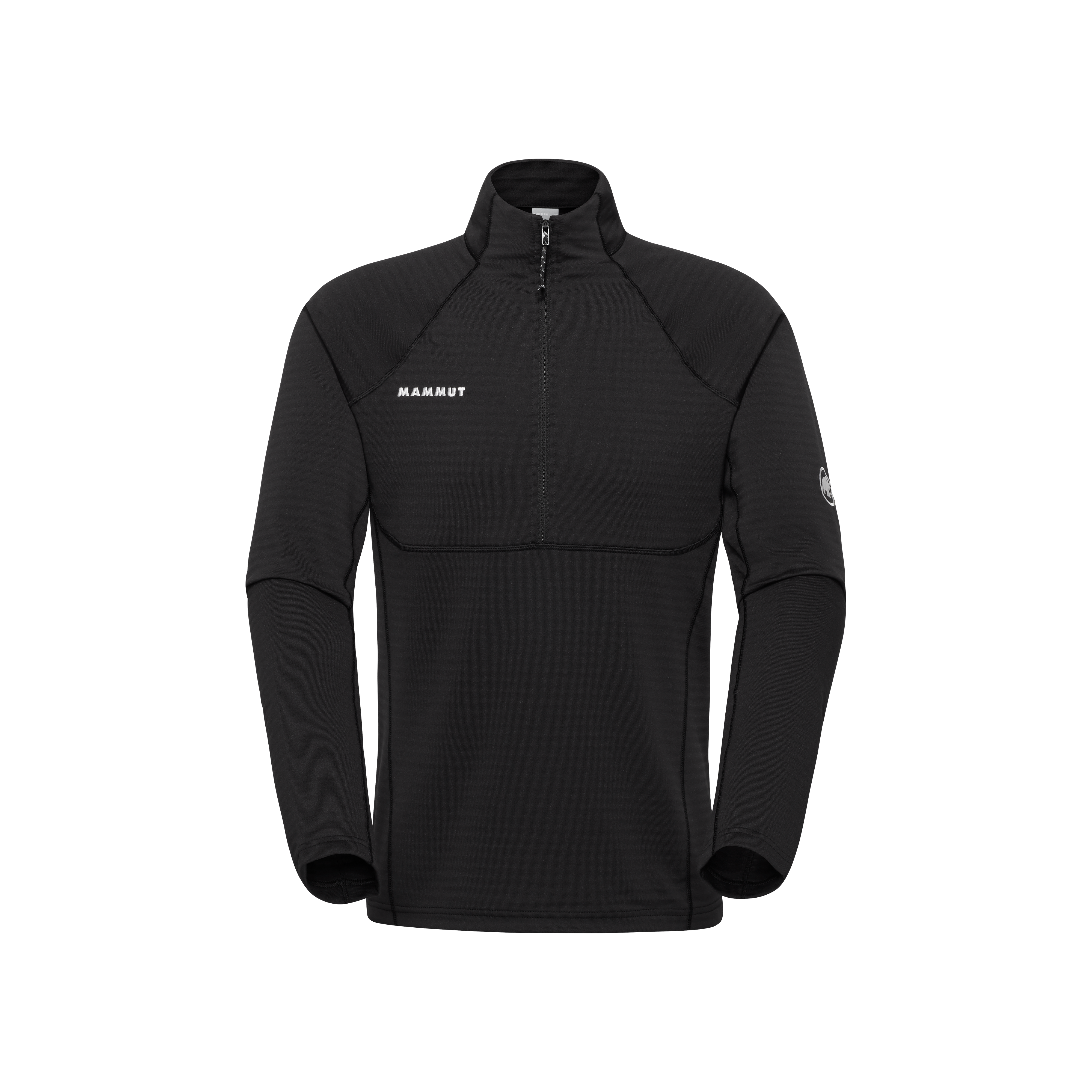 Mammut Taiss ML Half Zip Pull Men, black - Black - Thumbnail