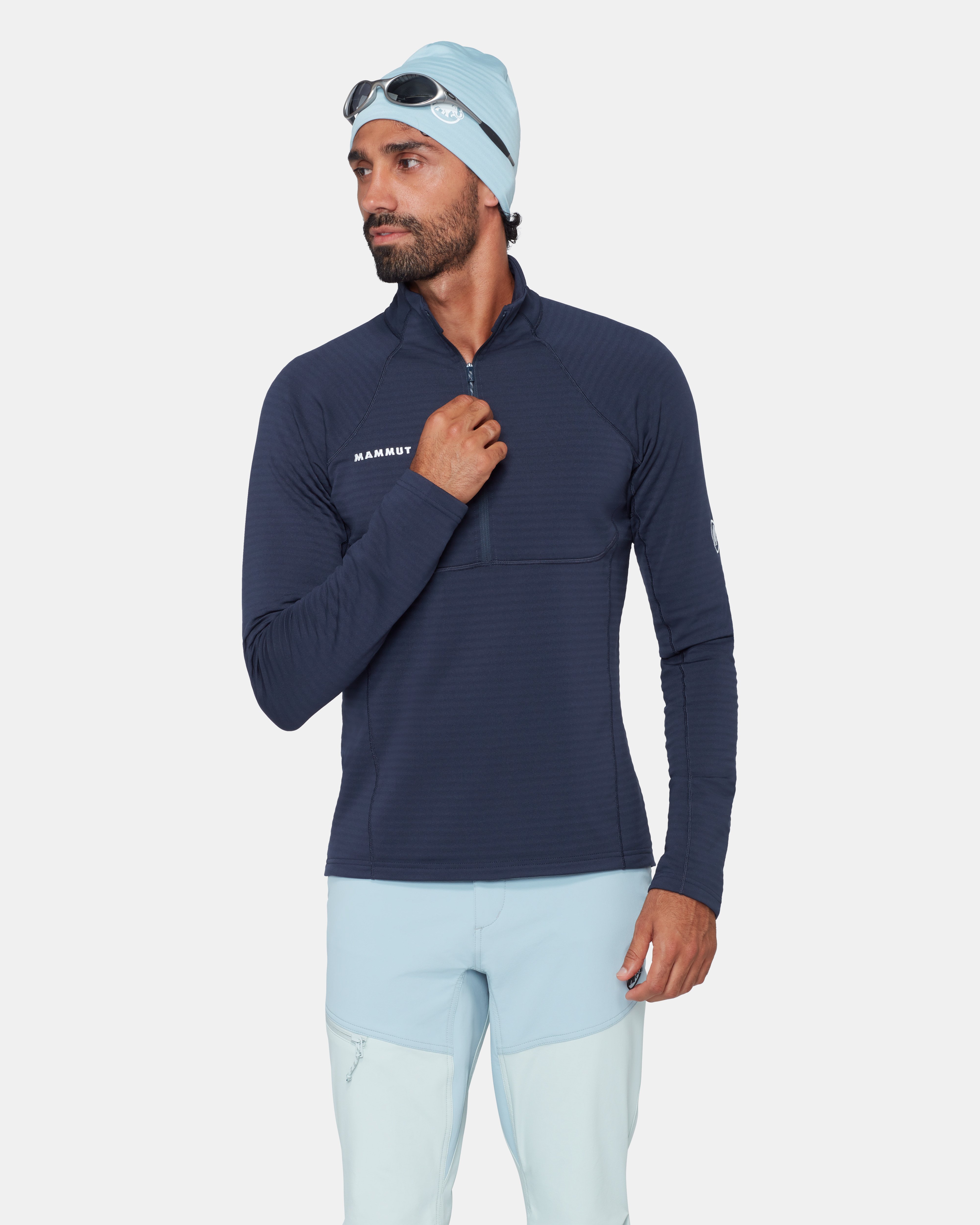 Mammut Taiss ML Half Zip Pull Men, marine - Marine