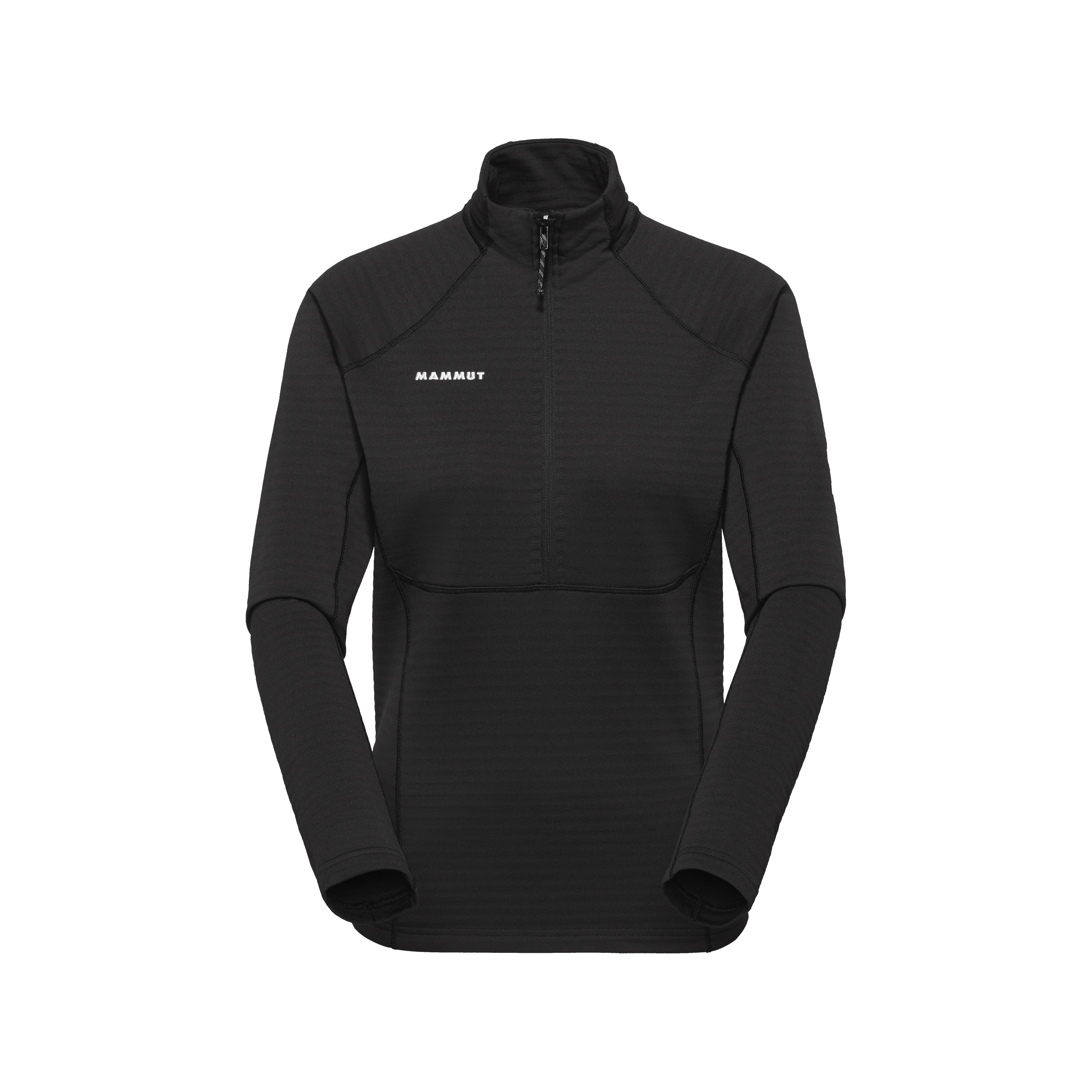 Mammut Taiss ML Half Zip Pull Women, black - Black - Thumbnail