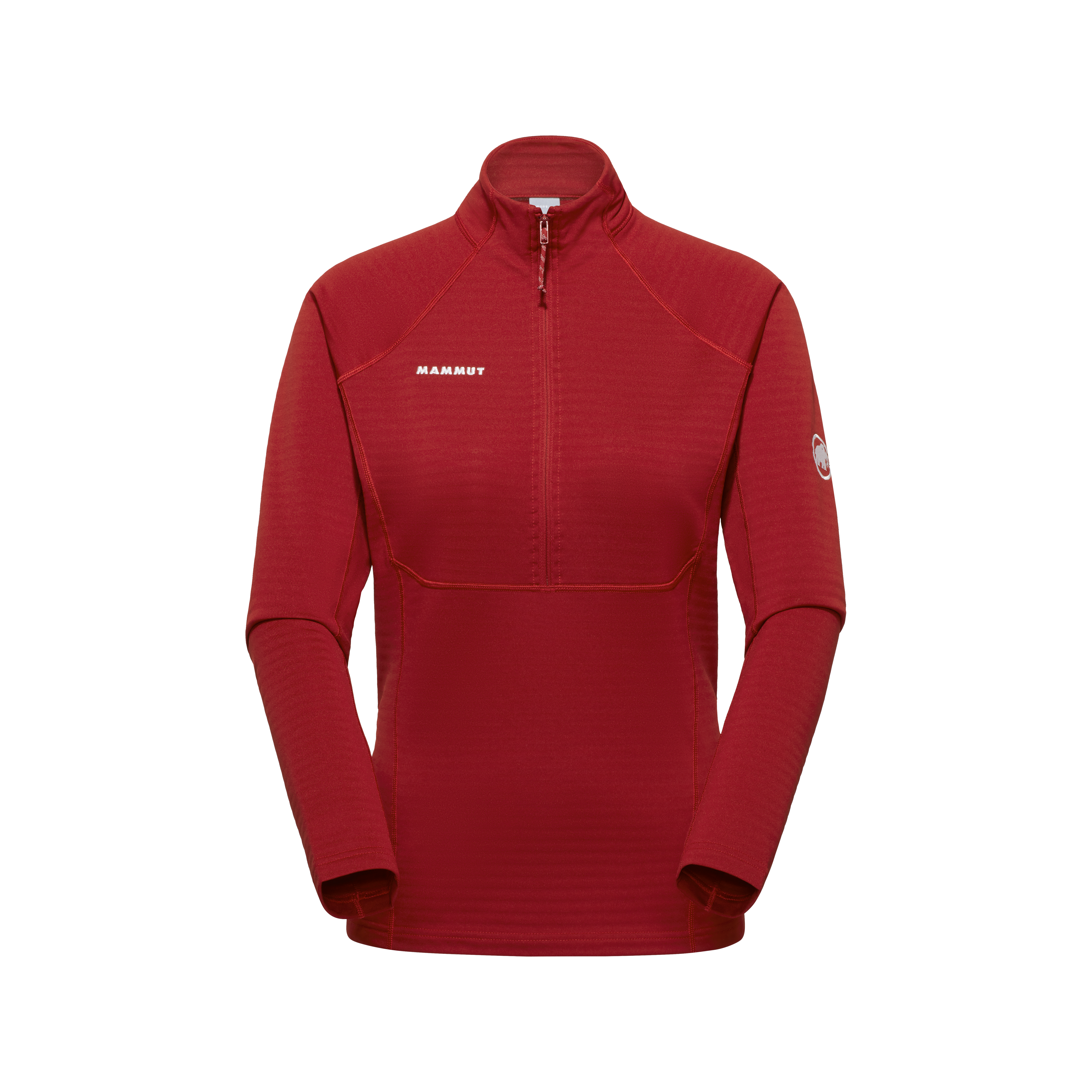 Mammut Taiss ML Half Zip Pull Women, dark mammut red - Dark mammut red - Thumbnail