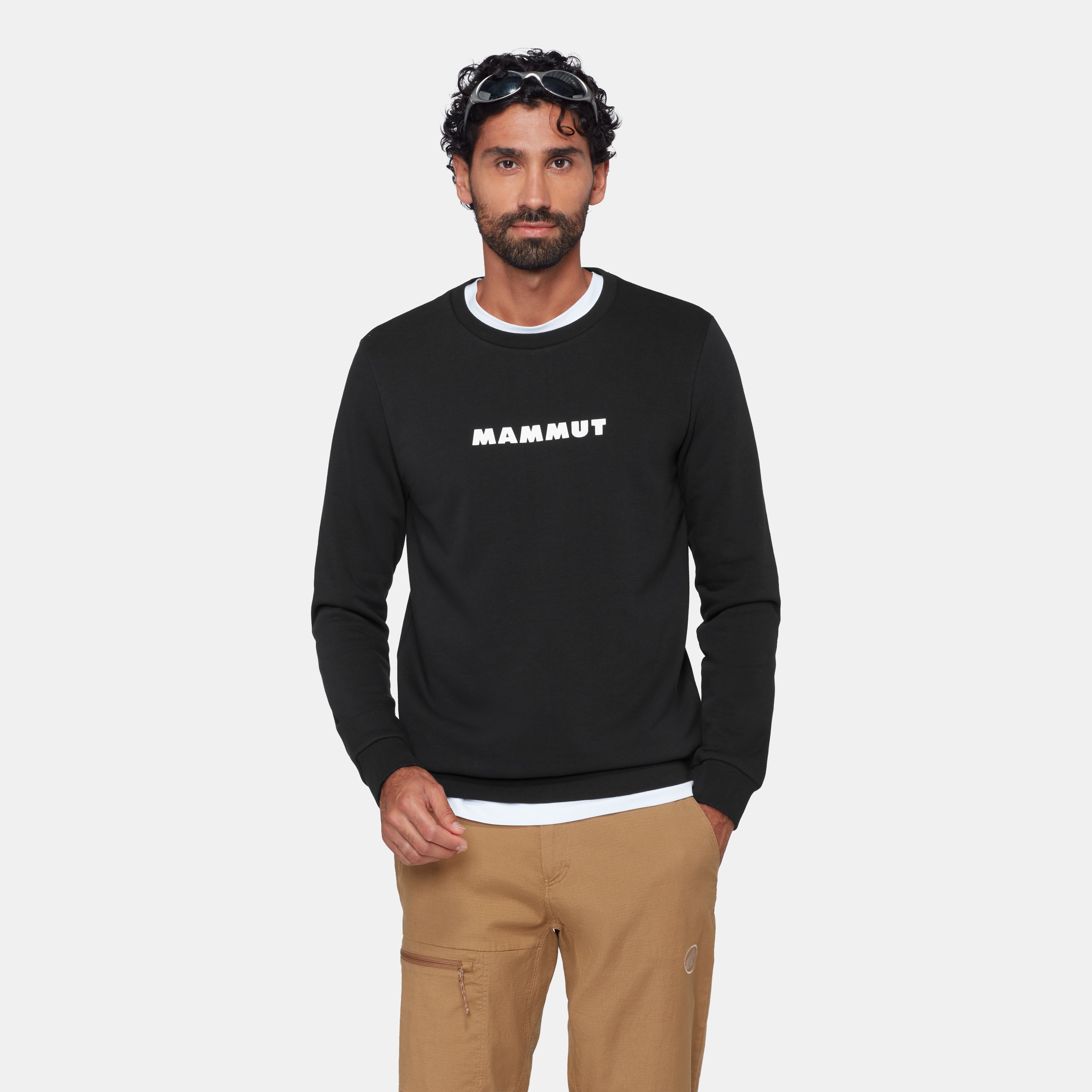 Mammut Mammut Core ML Crew Neck Men Logo, black - Black