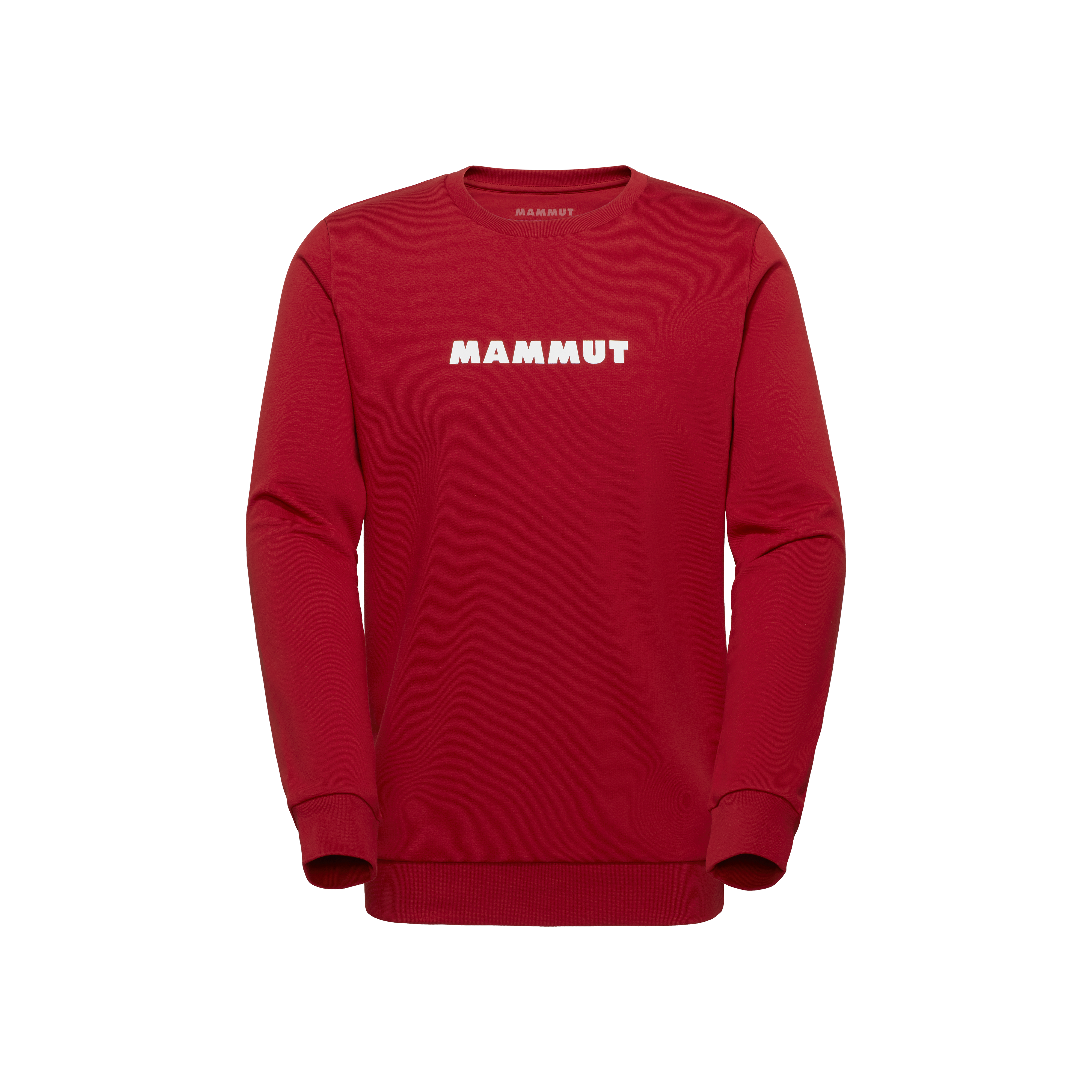 Mammut Mammut Core ML Crew Neck Men Logo, dark mammut red - Dark mammut red - Thumbnail