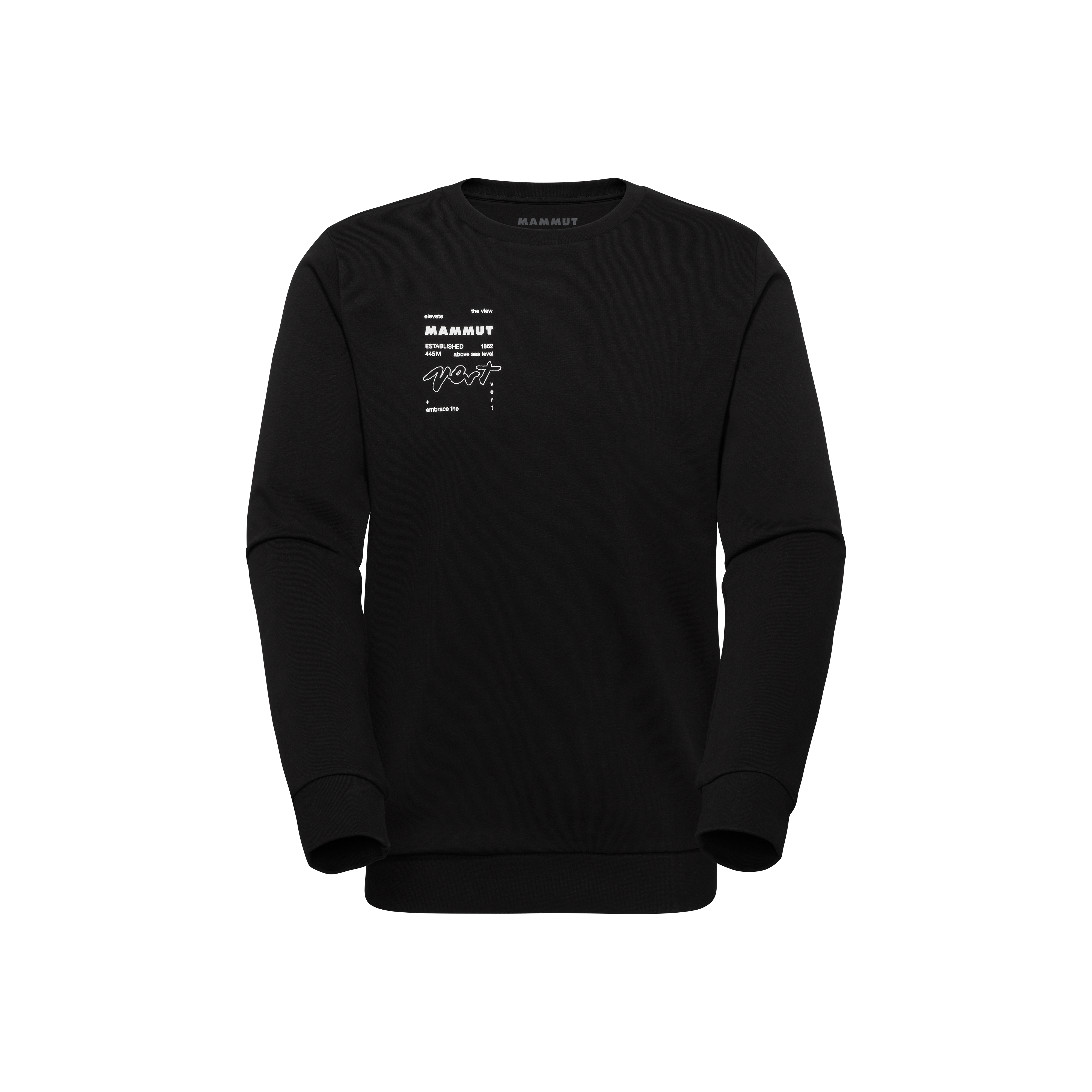 Mammut Mammut Core ML Crew Neck Men Vert, black - Black - Thumbnail