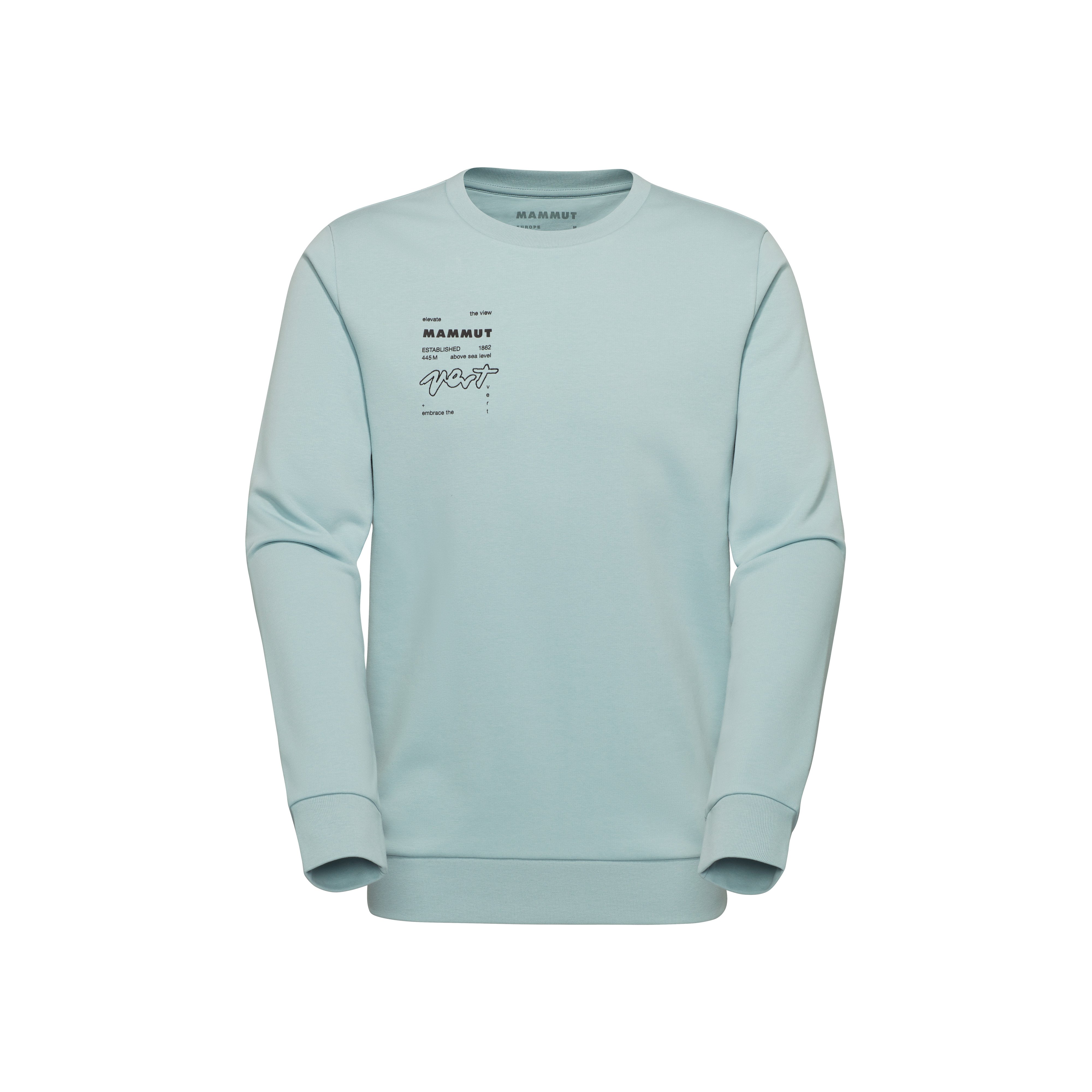 Mammut Mammut Core ML Crew Neck Men Vert - Black/Nebla - Thumbnail