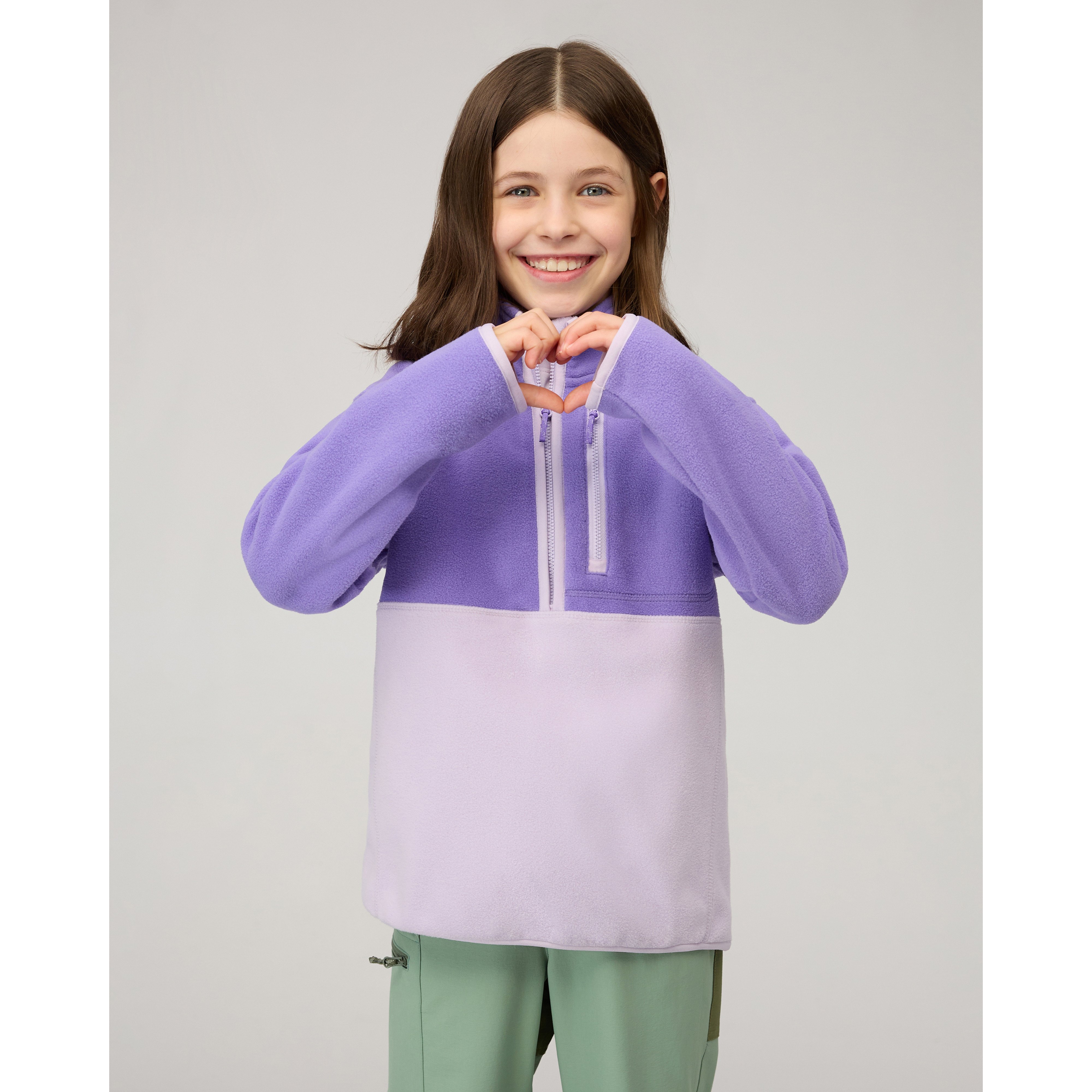 Mammut Waymarker ML Half-Zip Pull Kids, lavandin-aster - Lavandin-aster