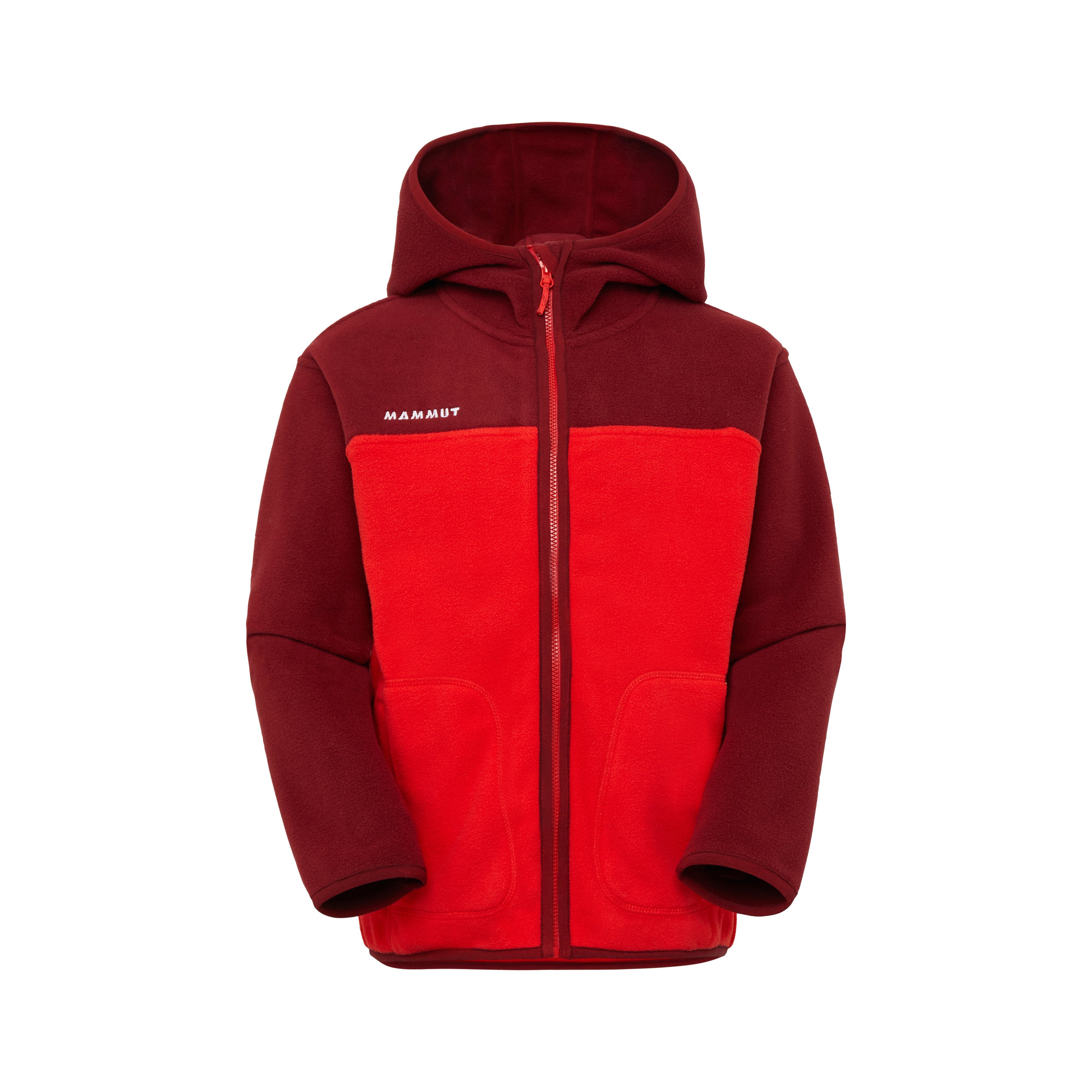 Mammut Waymarker ML Hooded Jacket Kids - Holunder-acacia/Dark mammut red/Mammut red-dark mammut red/Lavandin-aster/Tschiel-marine/Nebla-paloja - Thumbnail