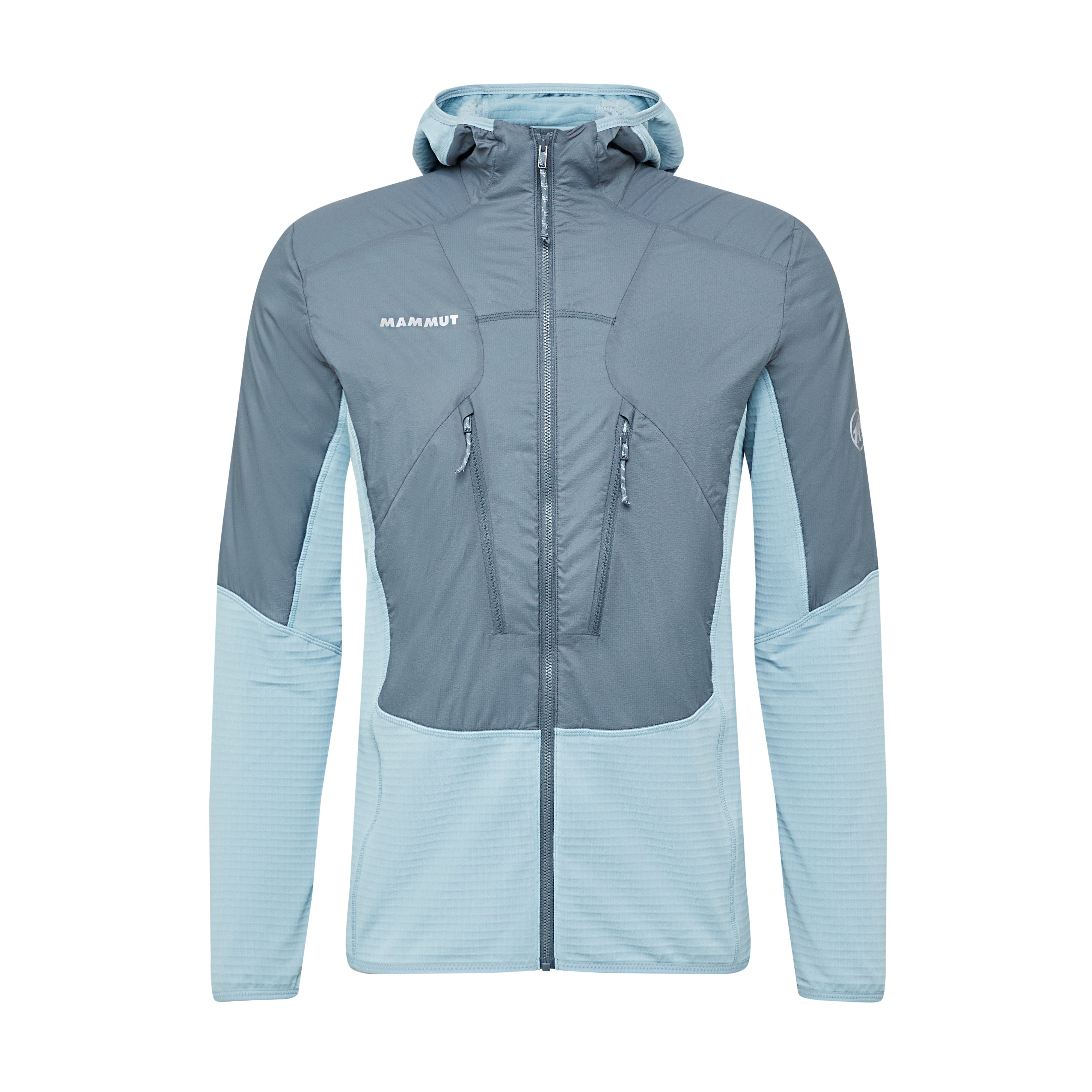 Mammut Aenergy ML Hybrid Hooded Jacket Men - Black/Strata-nebla/Holunder-acacia/Dark mammut red-mammut red/Baselgia/Lag/Tschiel - Thumbnail