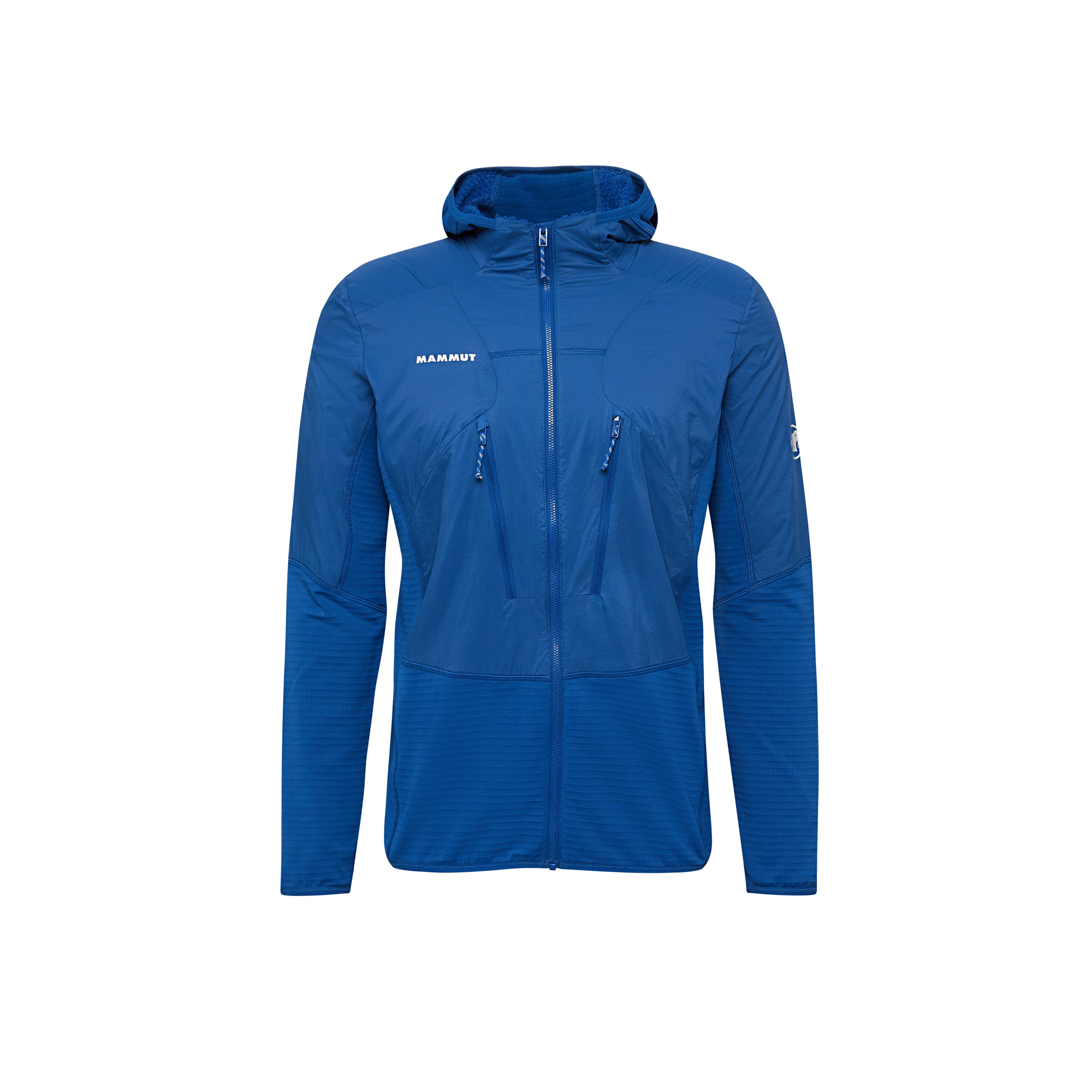 Mammut Aenergy ML Hybrid Hooded Jacket Men - Black/Strata-nebla/Holunder-acacia/Dark mammut red-mammut red/Baselgia/Lag/Tschiel - Thumbnail