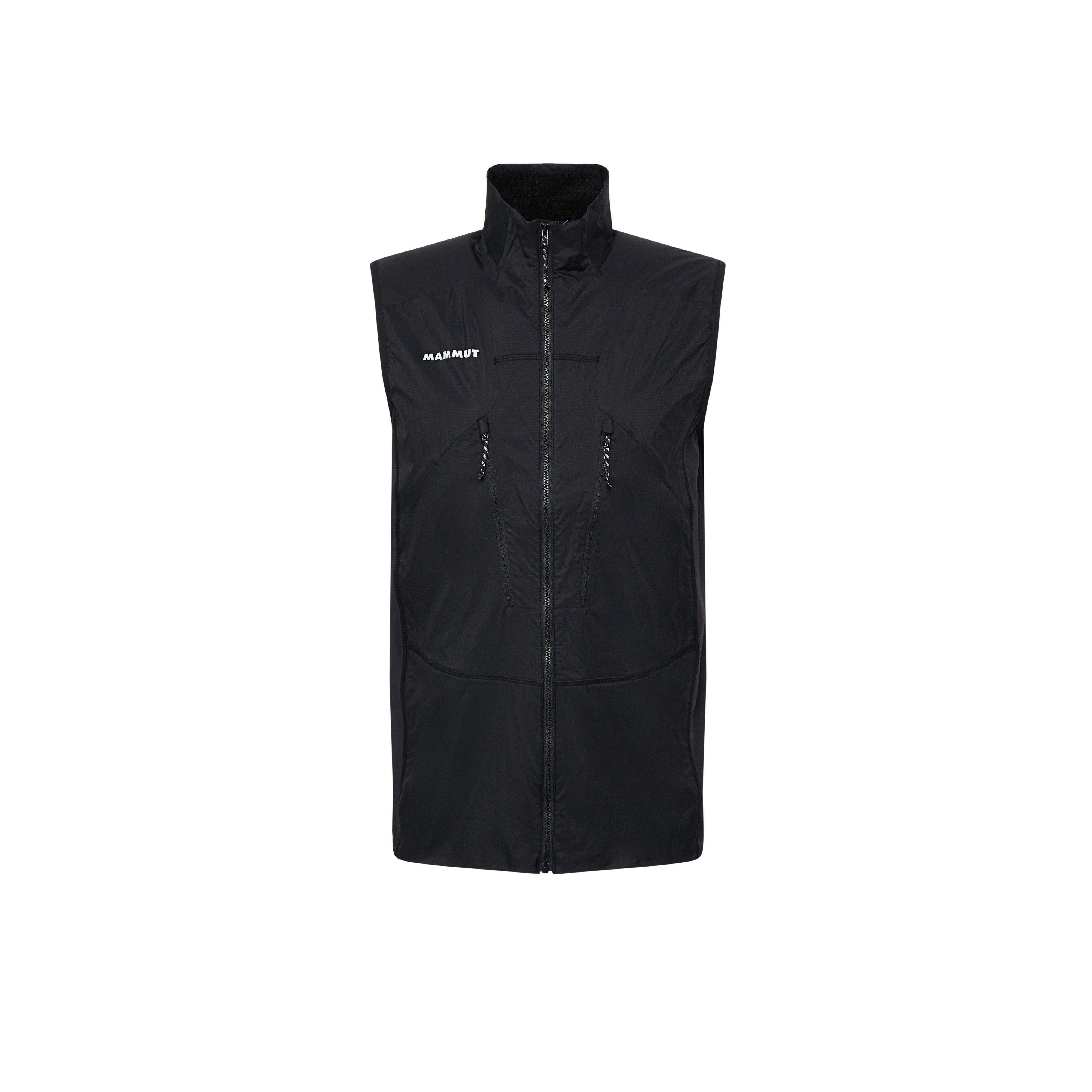 Mammut Aenergy ML Hybrid Vest Men - Black/Dark mammut red-mammut red/Baselgia/Tschiel - Thumbnail