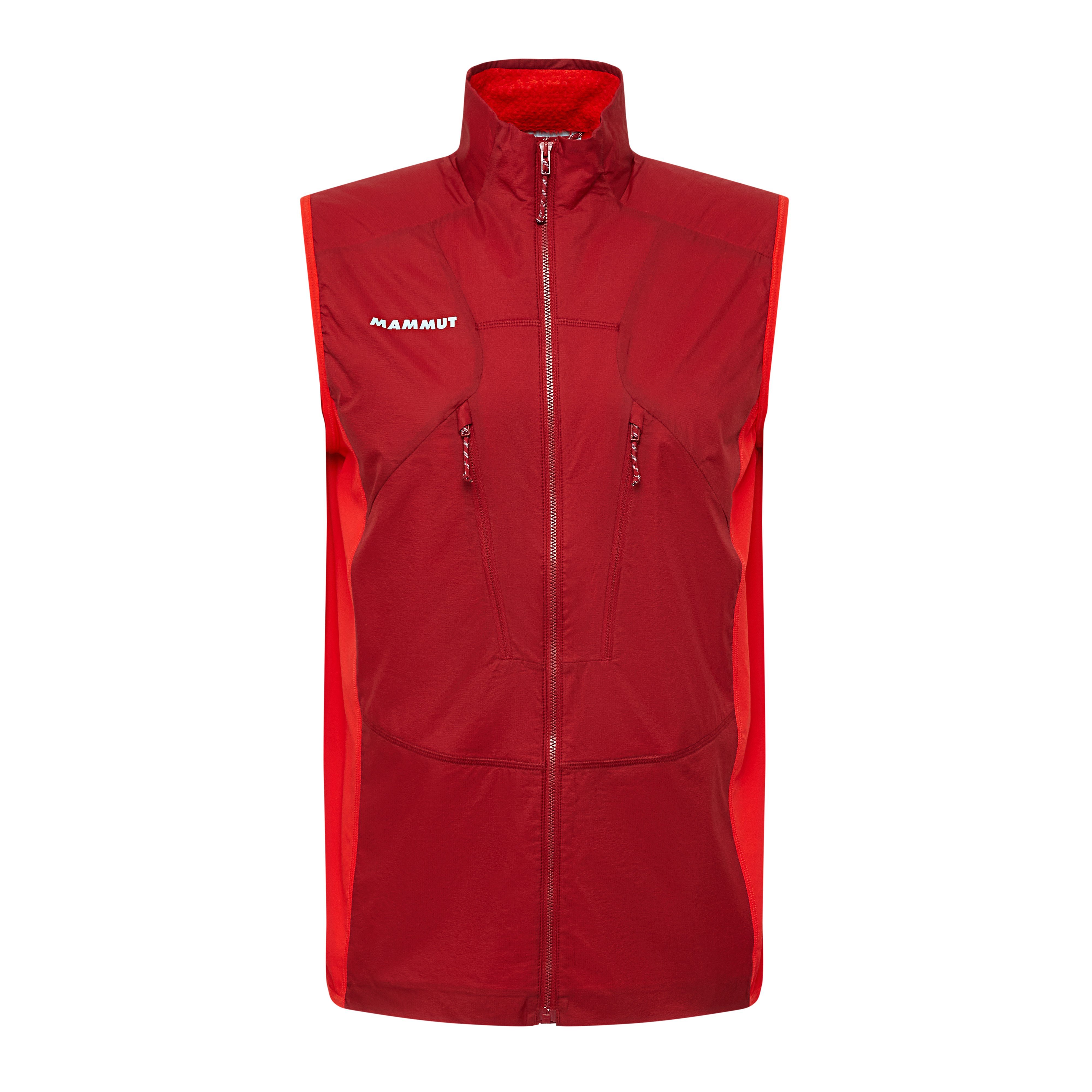 Mammut Aenergy ML Hybrid Vest Men - Black/Dark mammut red-mammut red/Baselgia/Tschiel - Thumbnail