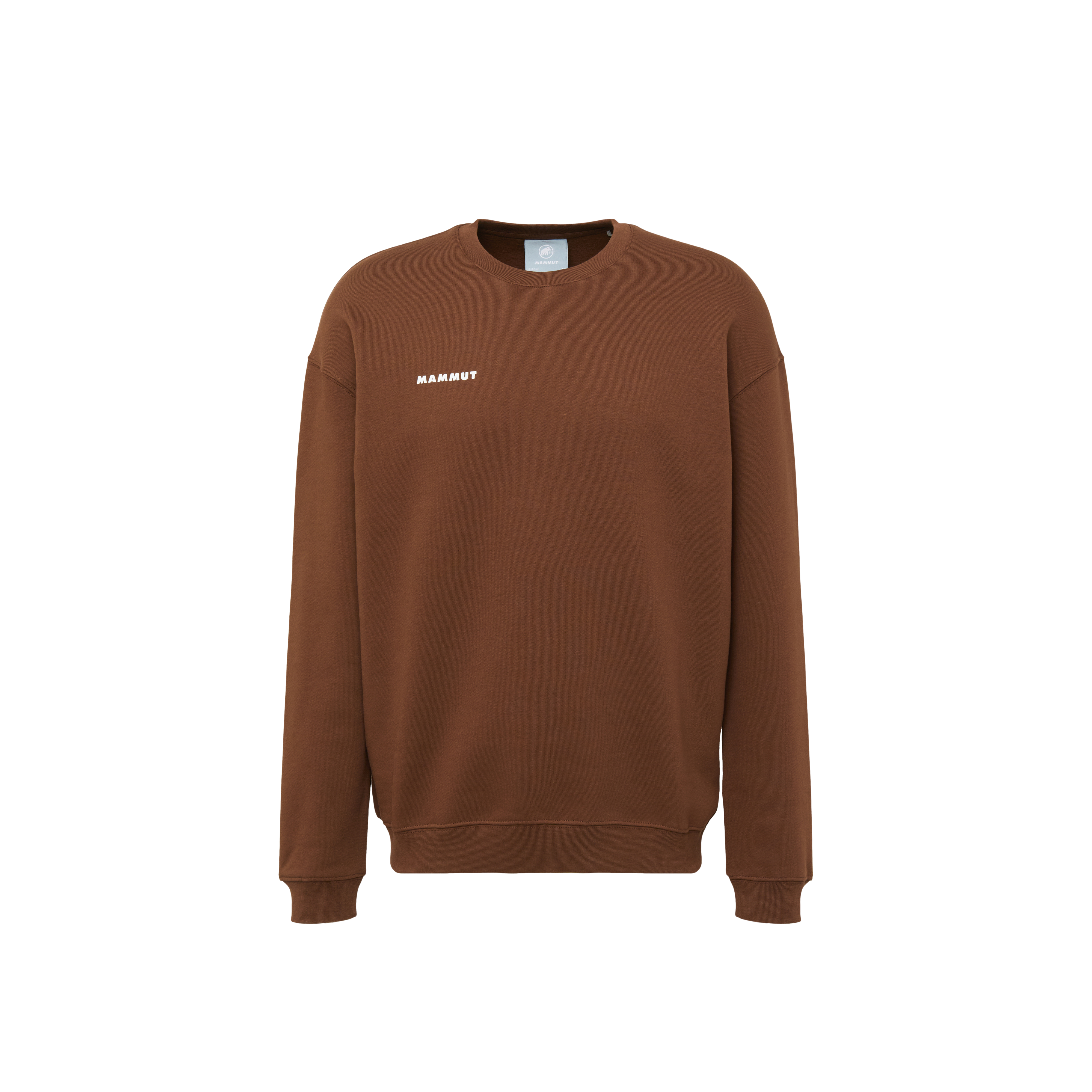 Mammut Mammut Base ML Crew Neck Men Mini Logo, soil - Soil