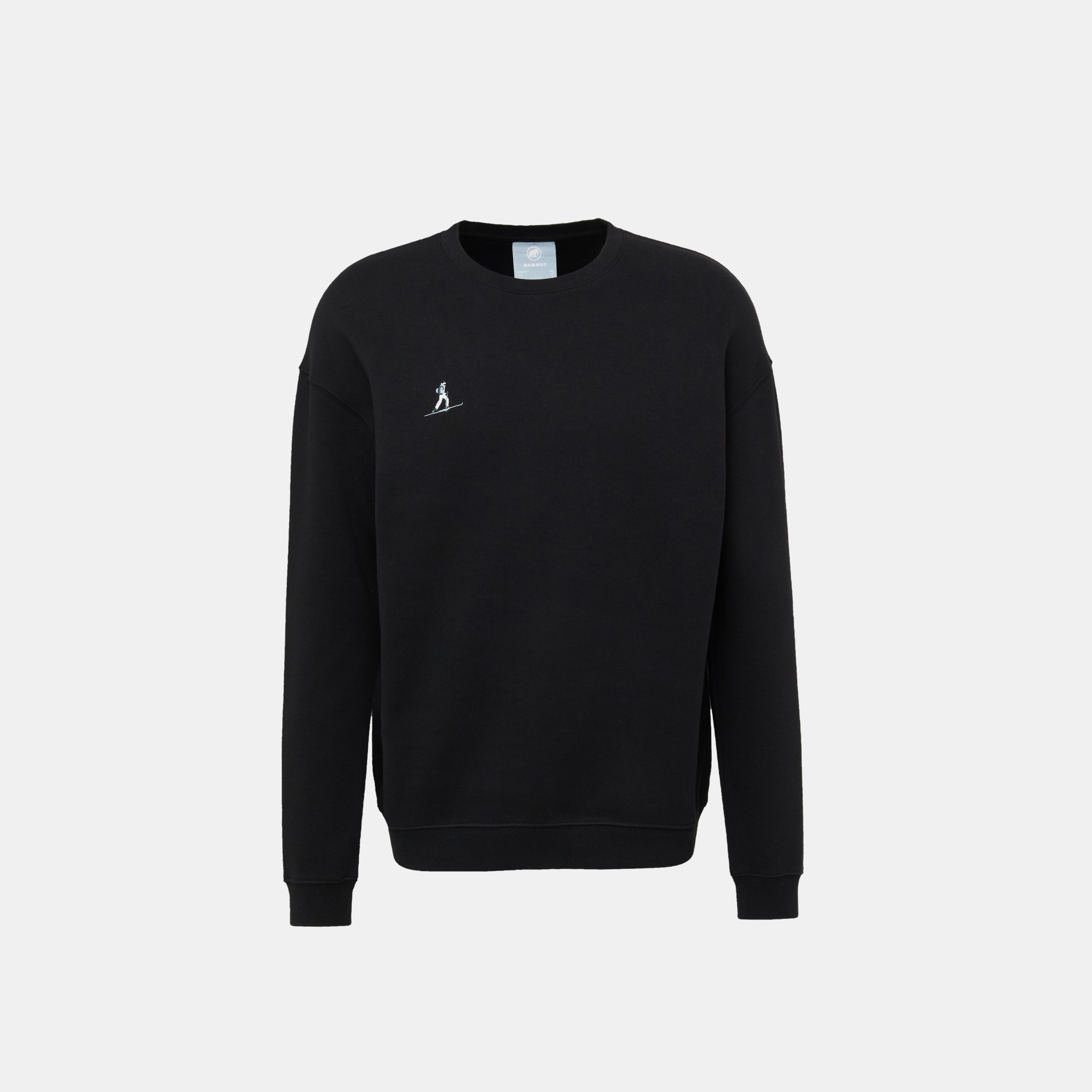 Mammut Mammut Base ML Crew Neck Men Ski Tour, black - Black - Main image
