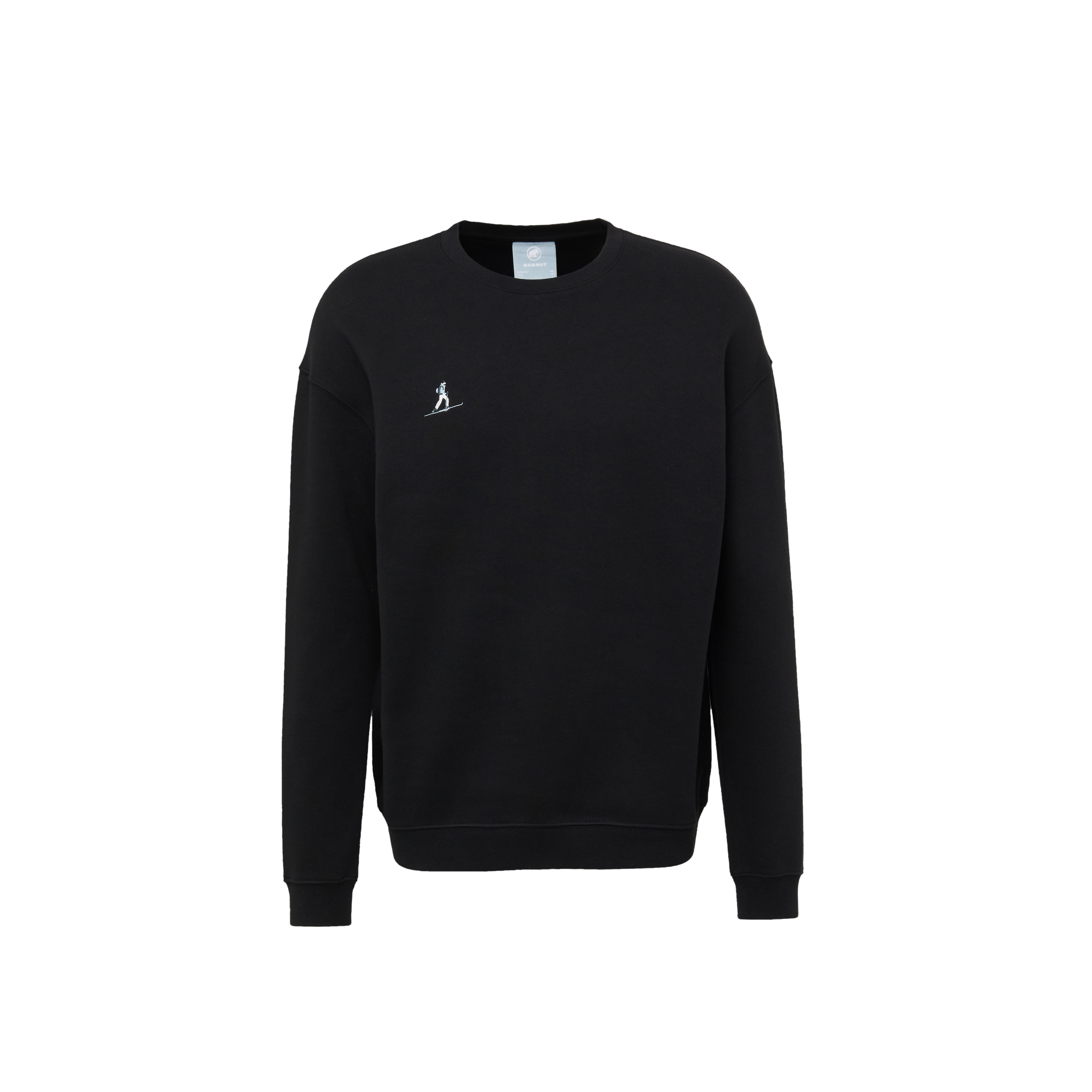 Mammut Mammut Base ML Crew Neck Men Ski Tour, black - Black