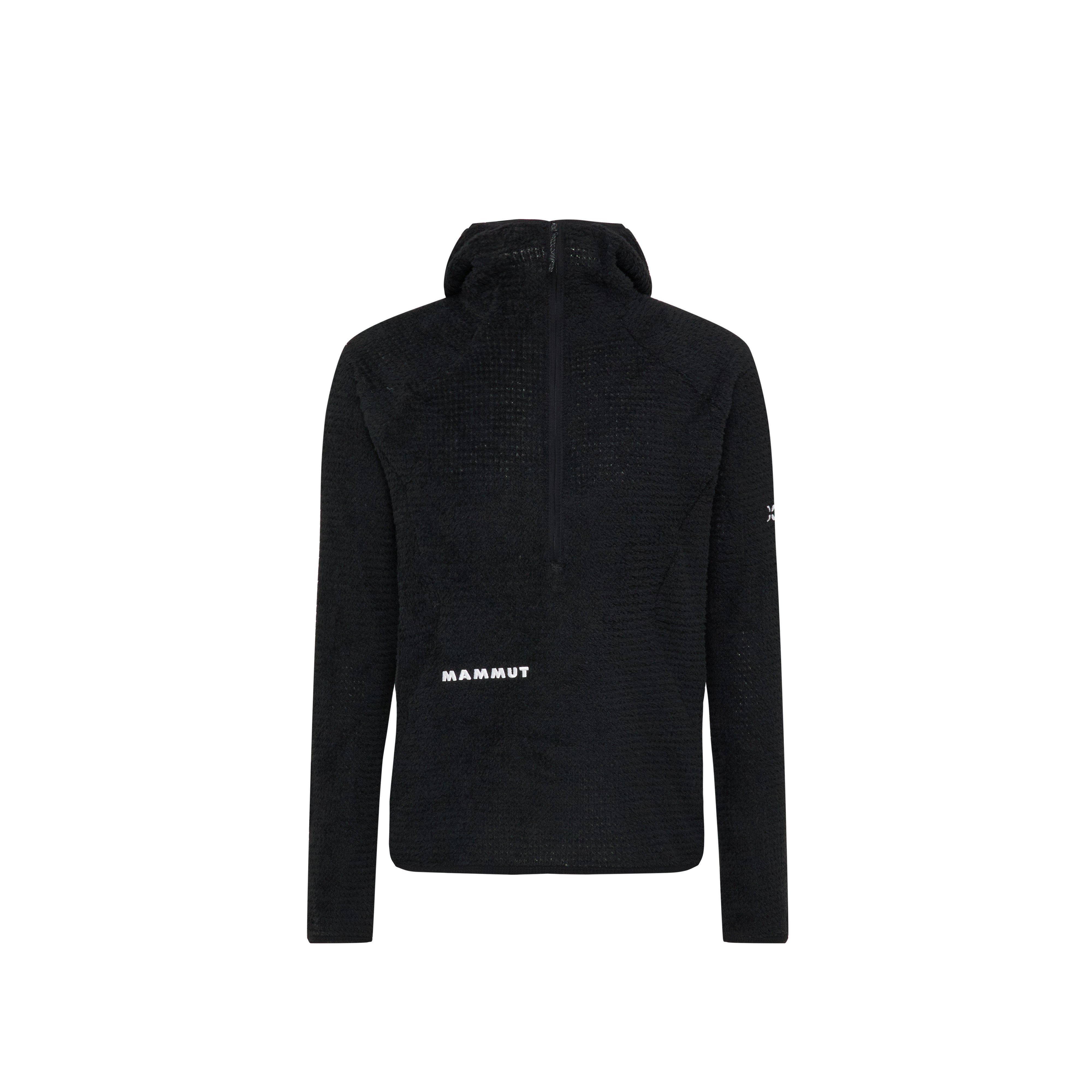 Mammut Eiger Free ML Air Half Zip Hoodie Men - Black/Eiger orange/Baselgia/Nebla - Thumbnail