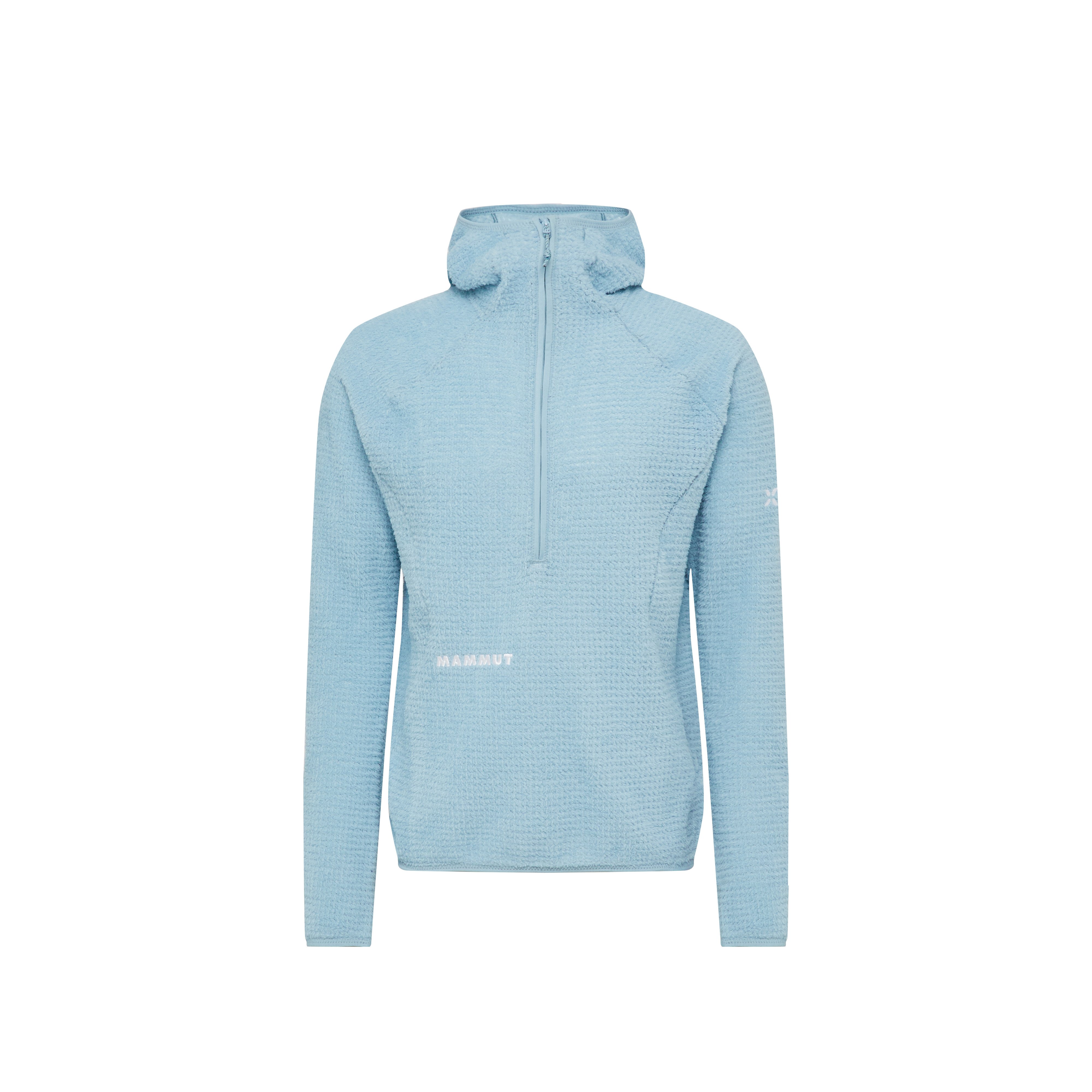 Mammut Eiger Free ML Air Half Zip Hoodie Men - Black/Eiger orange/Baselgia/Nebla - Thumbnail