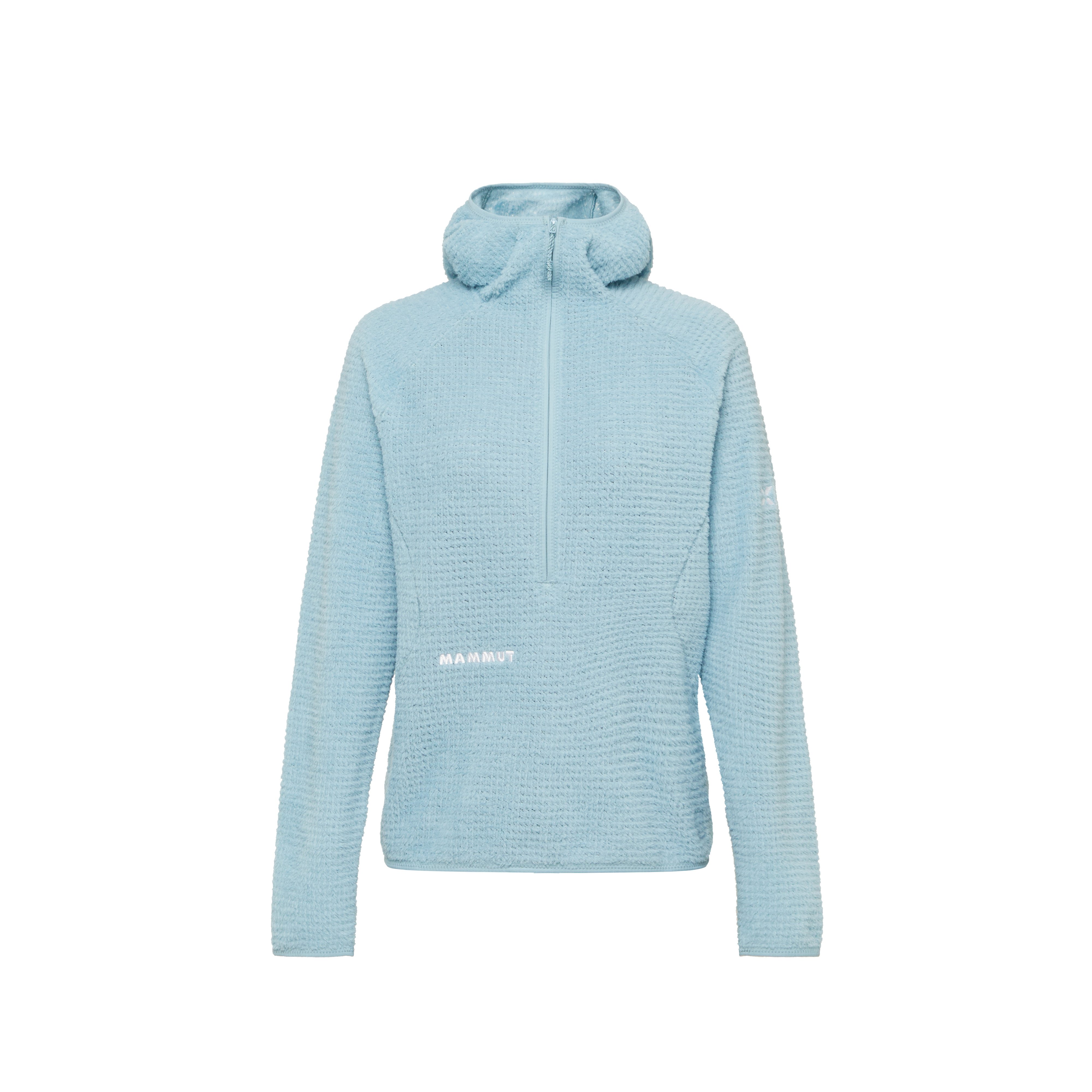 Mammut Eiger Free ML Air Half Zip Hoodie Women - Black/Eiger orange/Baselgia/Nebla - Thumbnail