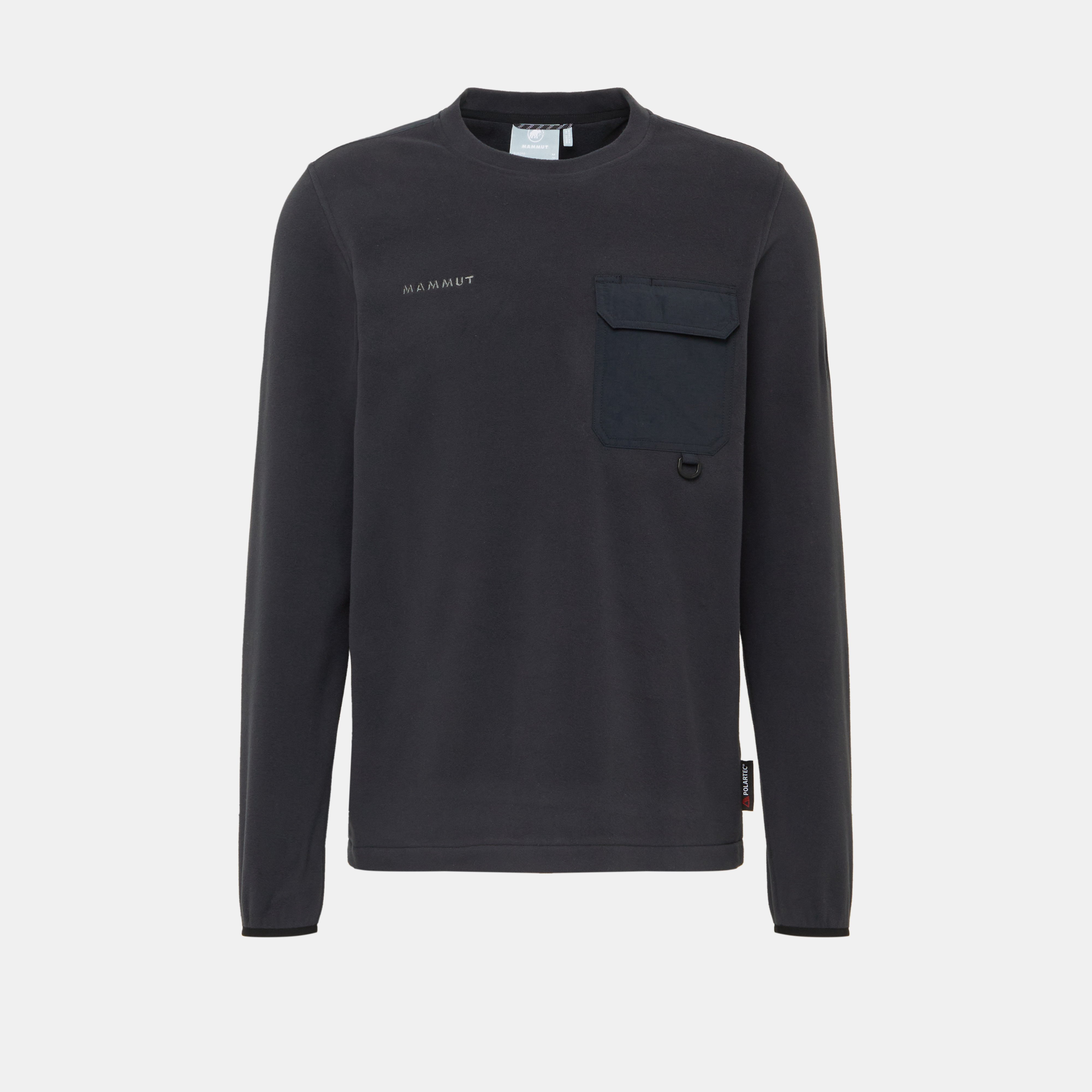 Mammut Moonstone Light ML Hybrid Crew Neck, black - Black - Main image