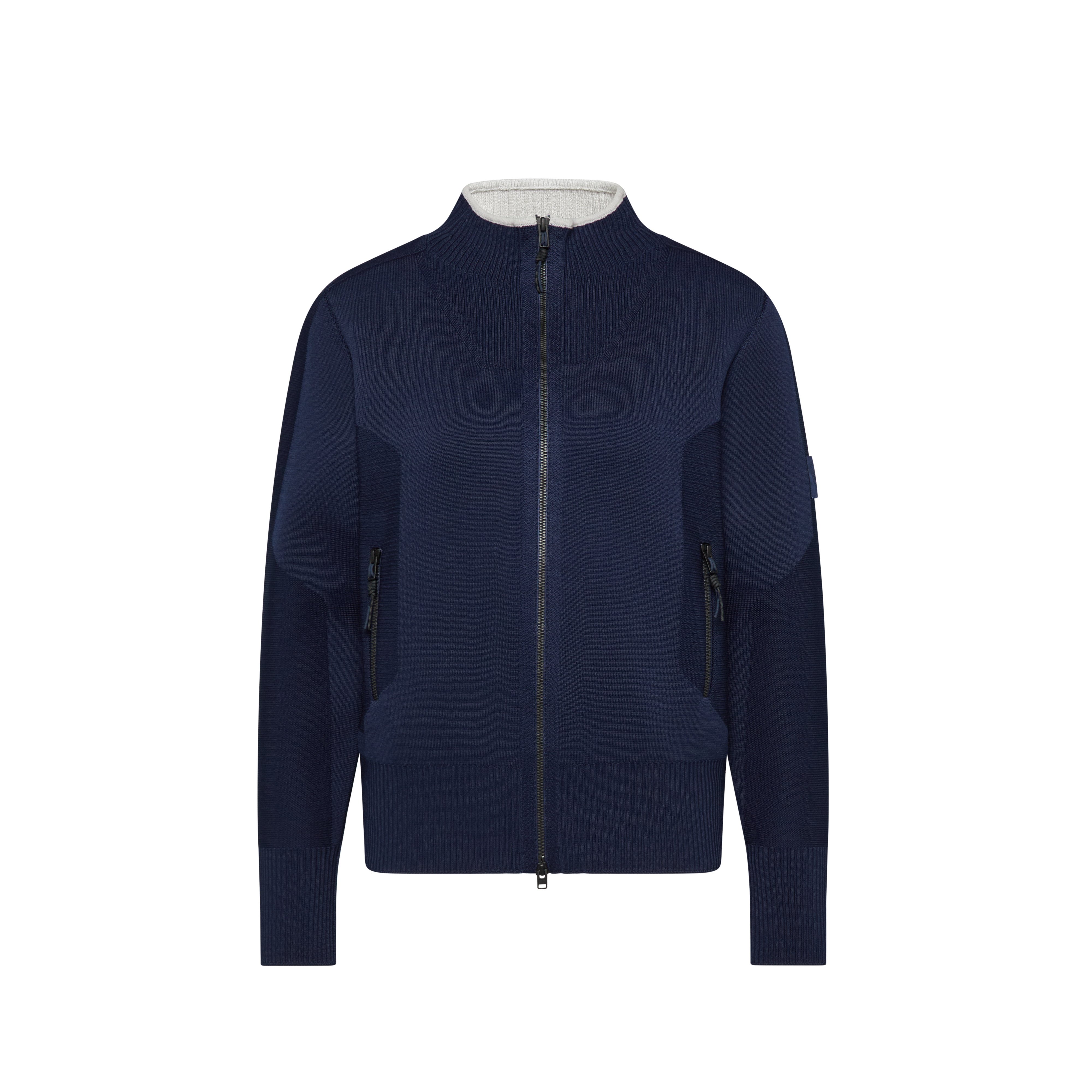 Mammut Alps ML Jacket Women - Platinum/Black-gabbro/Alpina-sablun/White-alpina/Gabbro-alpina/Marine-platinum - Thumbnail
