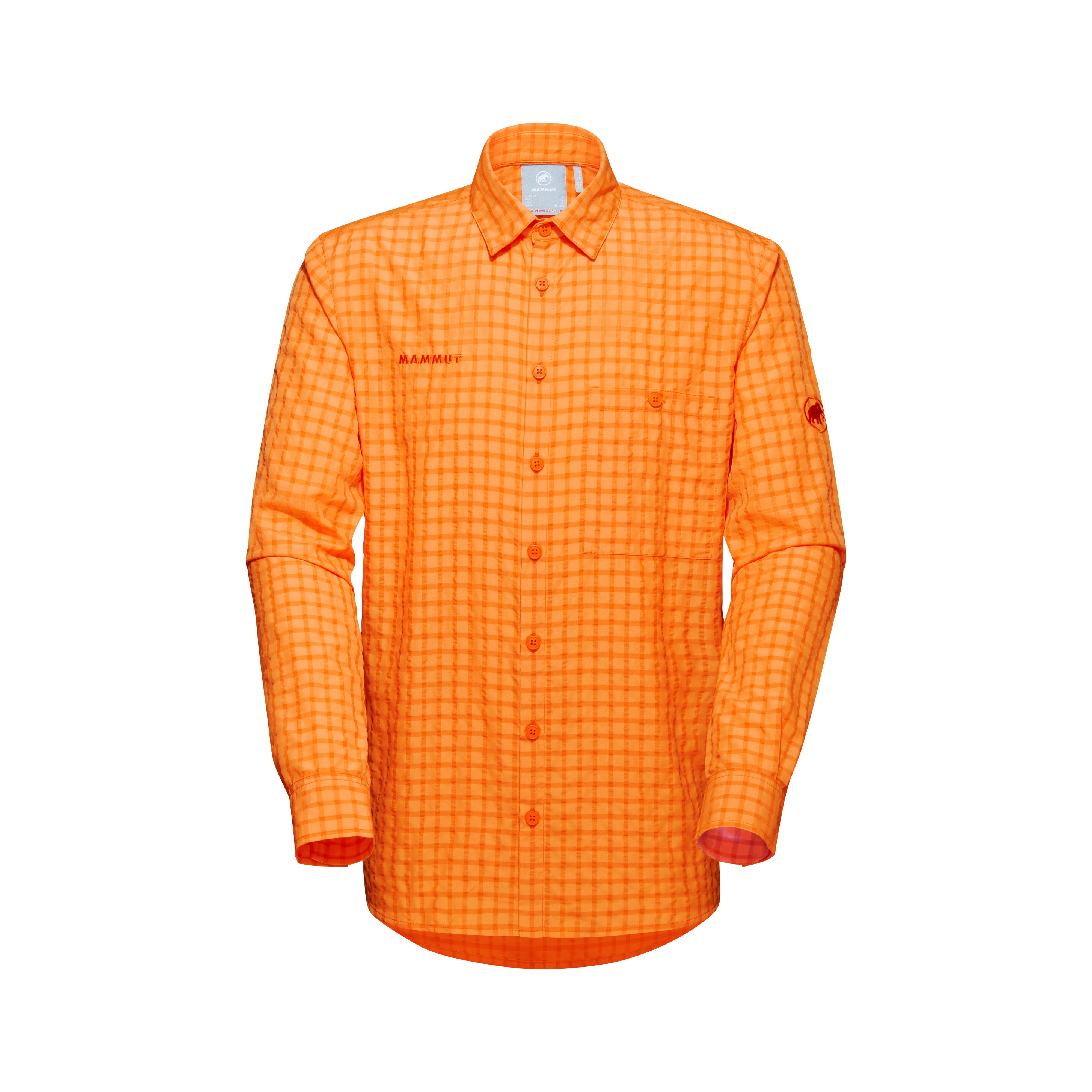 Lenni Longsleeve Shirt Men - tangerine-dark tangerine, 3XL thumbnail