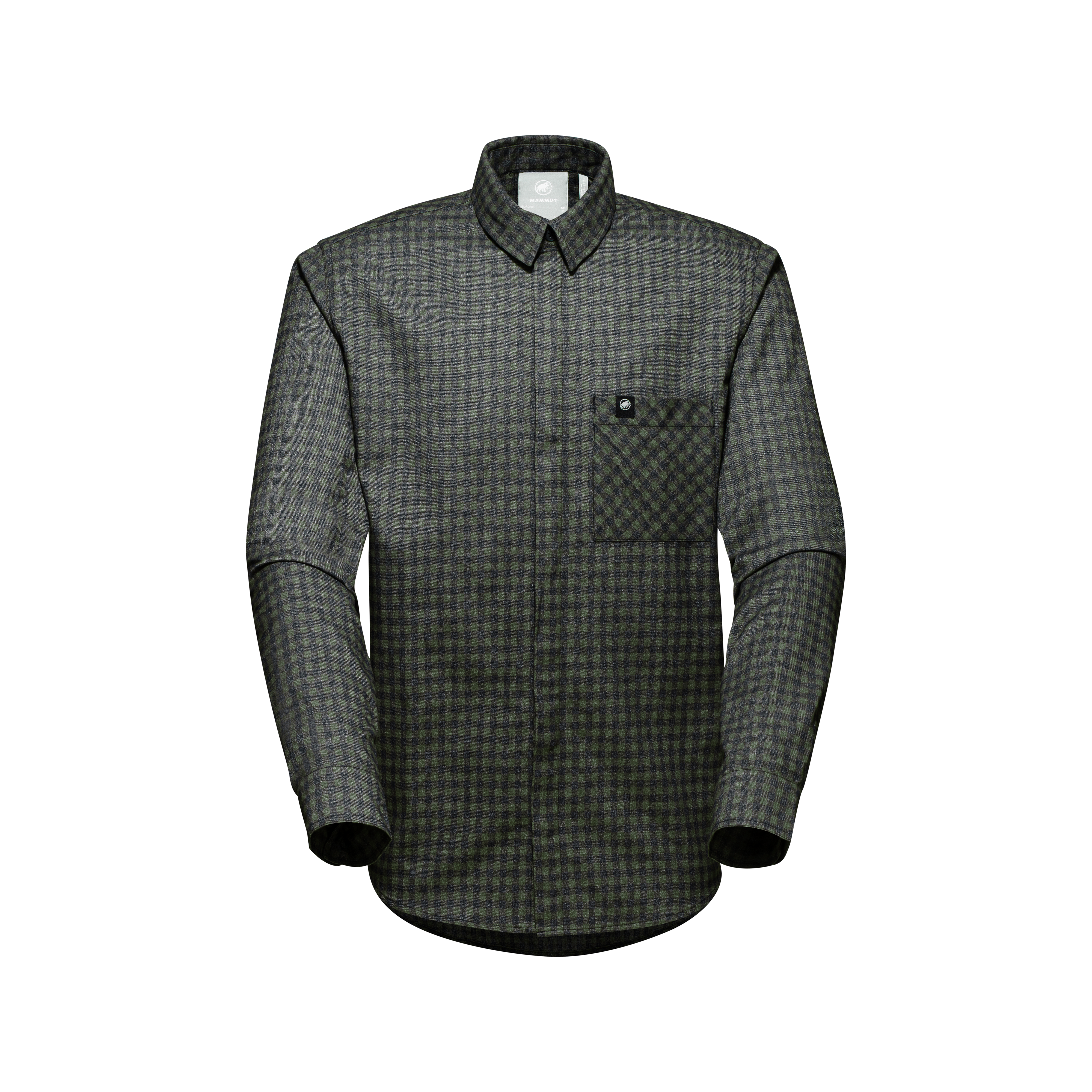 Winter Longsleeve Shirt Men - iguana-black, XL thumbnail