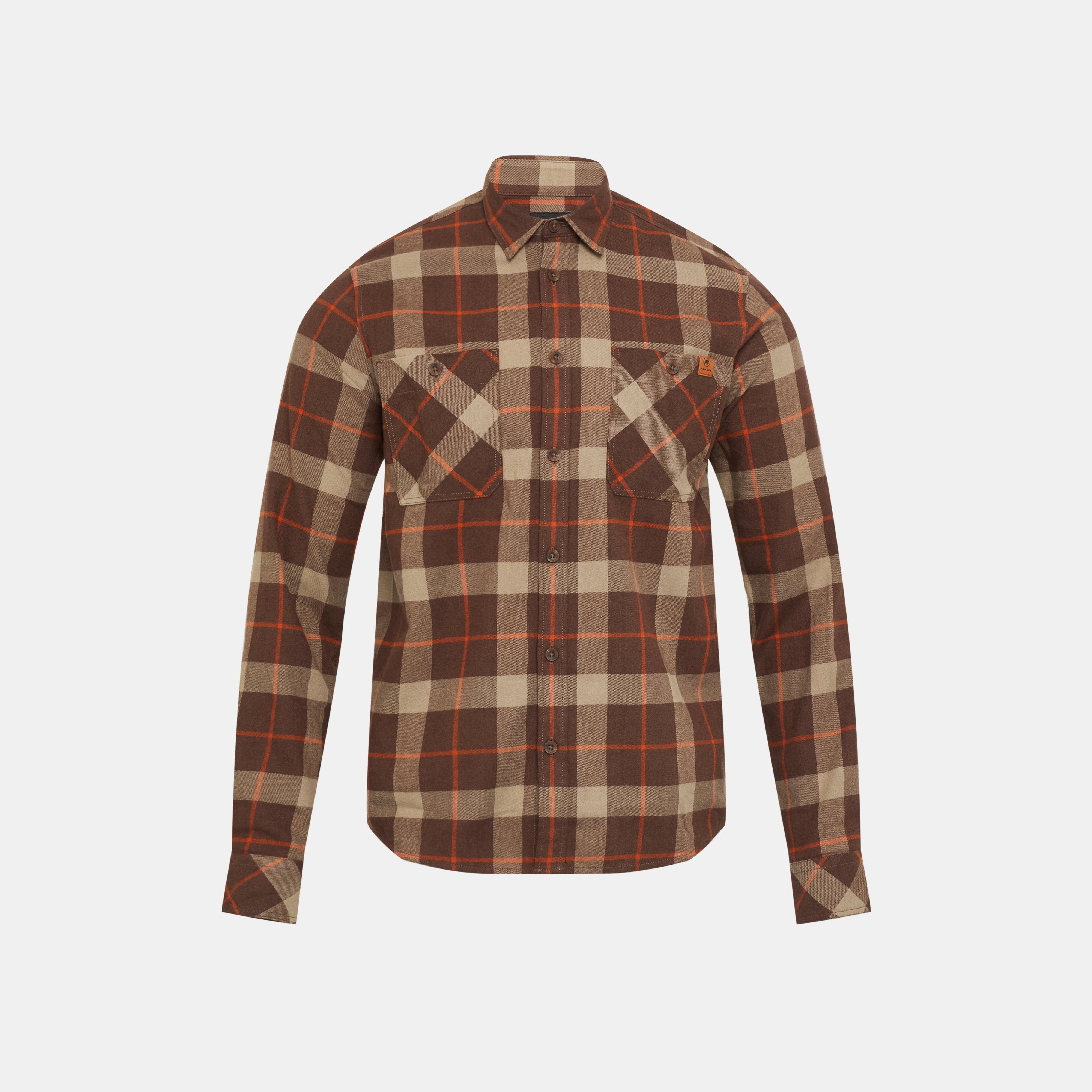 Mammut Alvra Longsleeve Shirt Men, soil-sablun - Soil-sablun - Main image