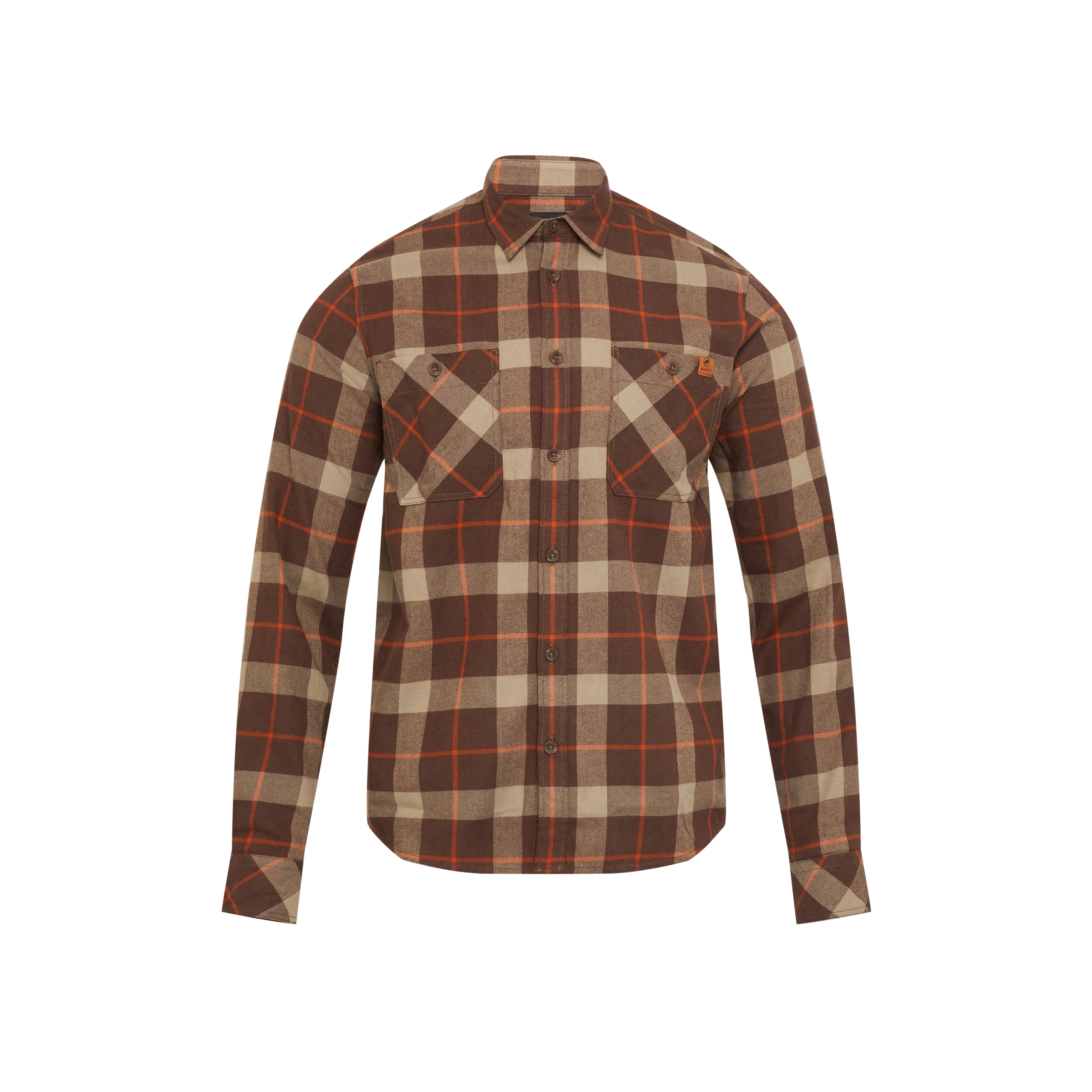 Mammut Alvra Longsleeve Shirt Men, soil-sablun - Soil-sablun