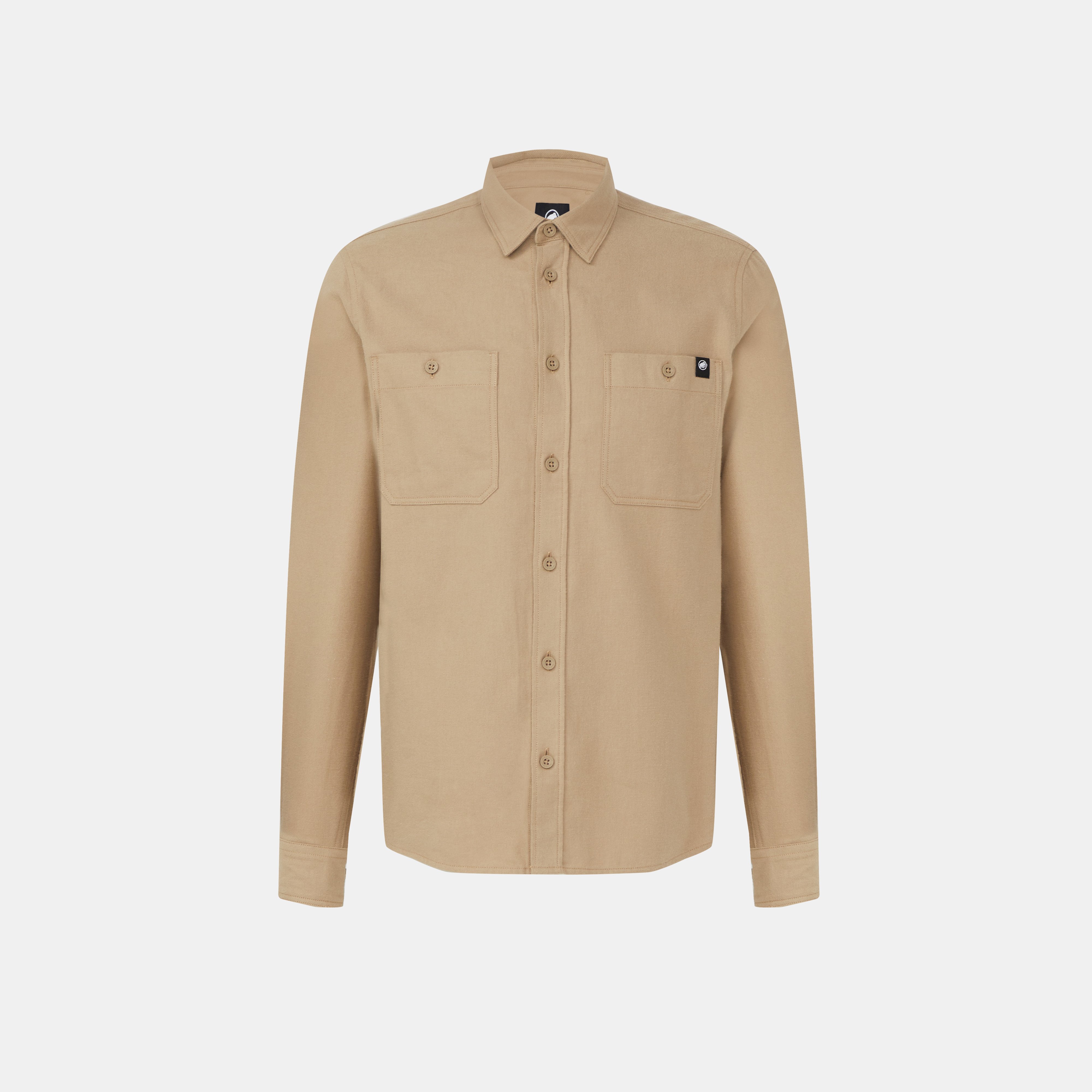 Mammut Alvra Plain Longsleeve Shirt Men, sablun - Sablun - Main image