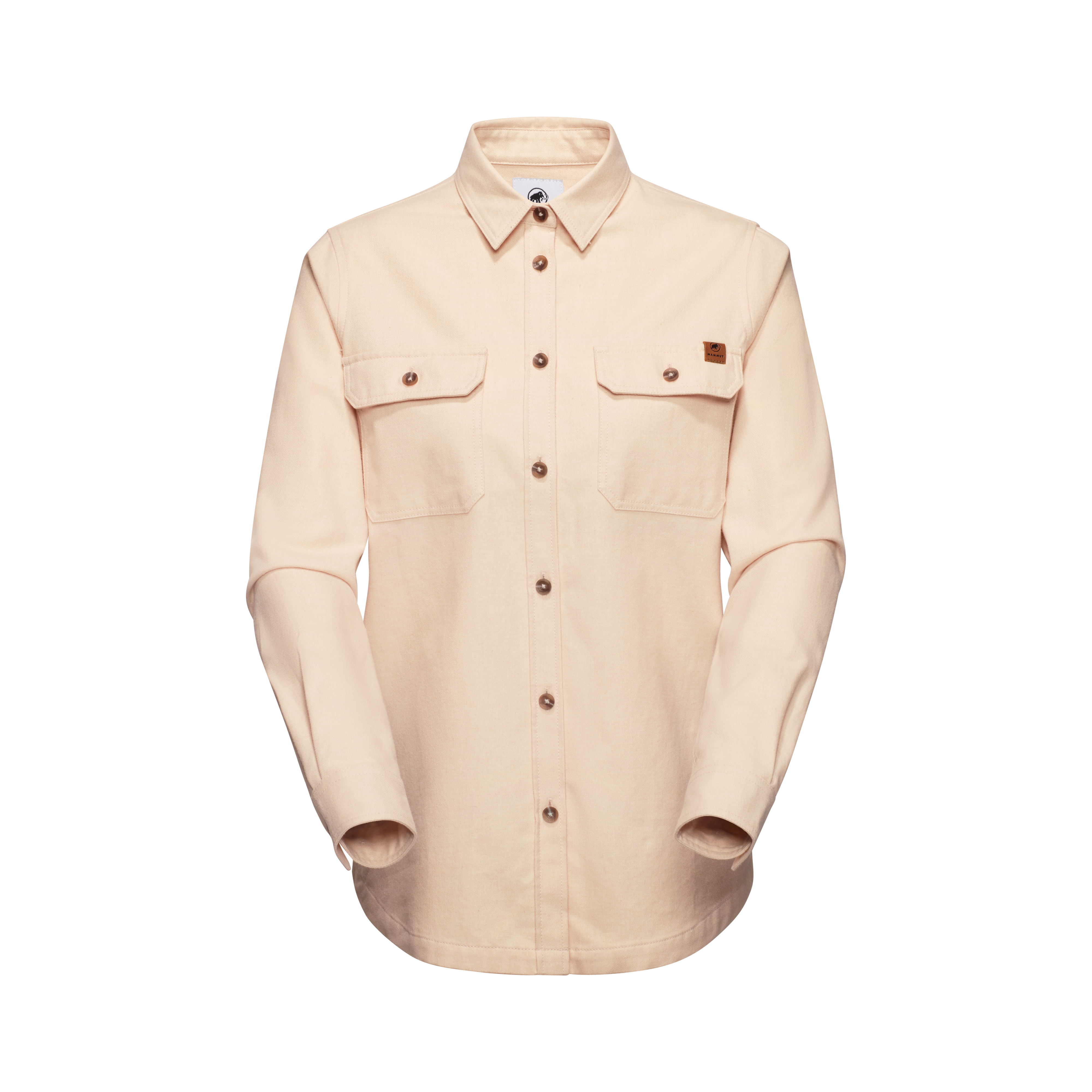 Mammut Tamaro Undyed Longsleeve Shirt Women, light brown (undyed) - Light brown (undyed) - Thumbnail