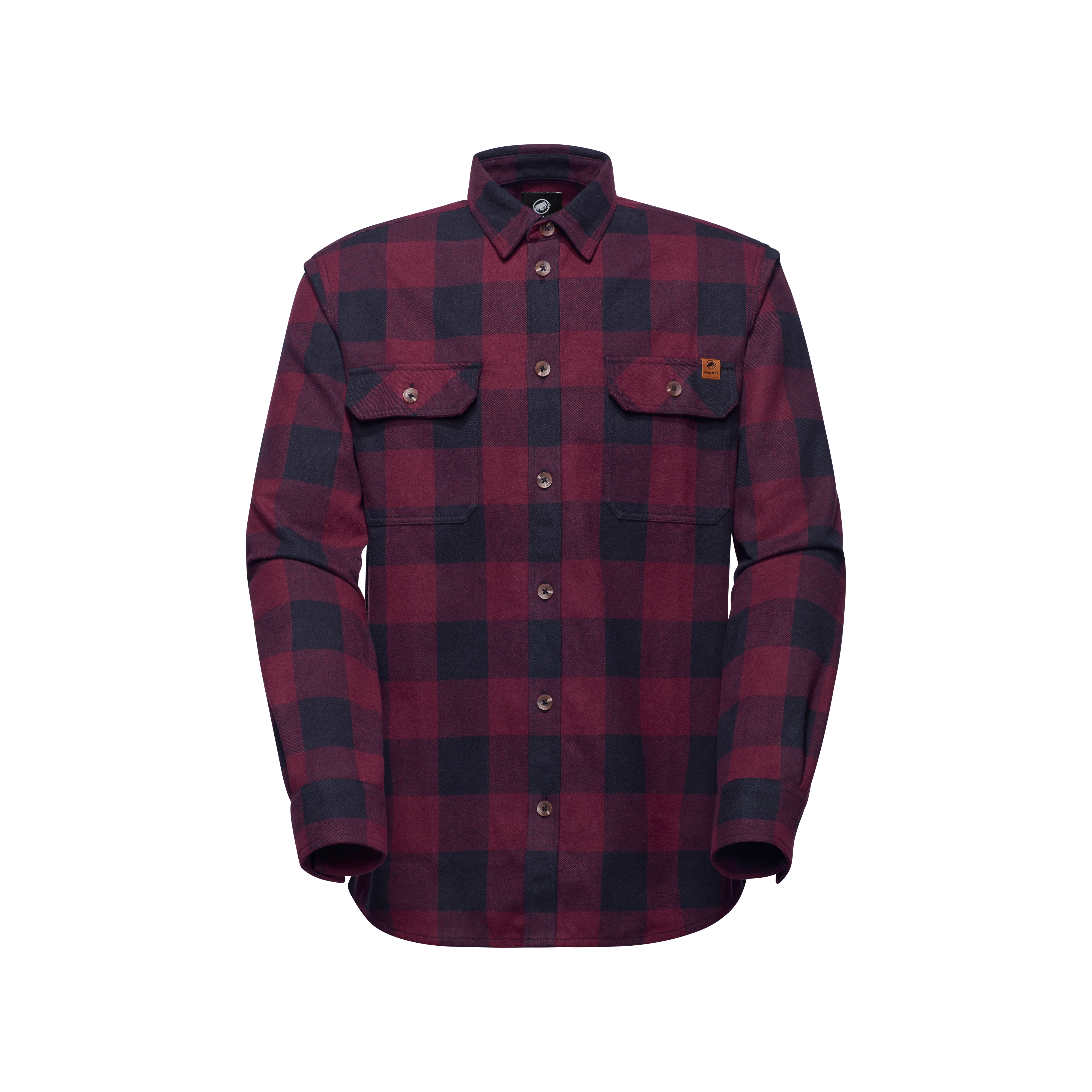Mammut Tamaro Longsleeve Shirt Men, vin-black - Vin-black - Thumbnail