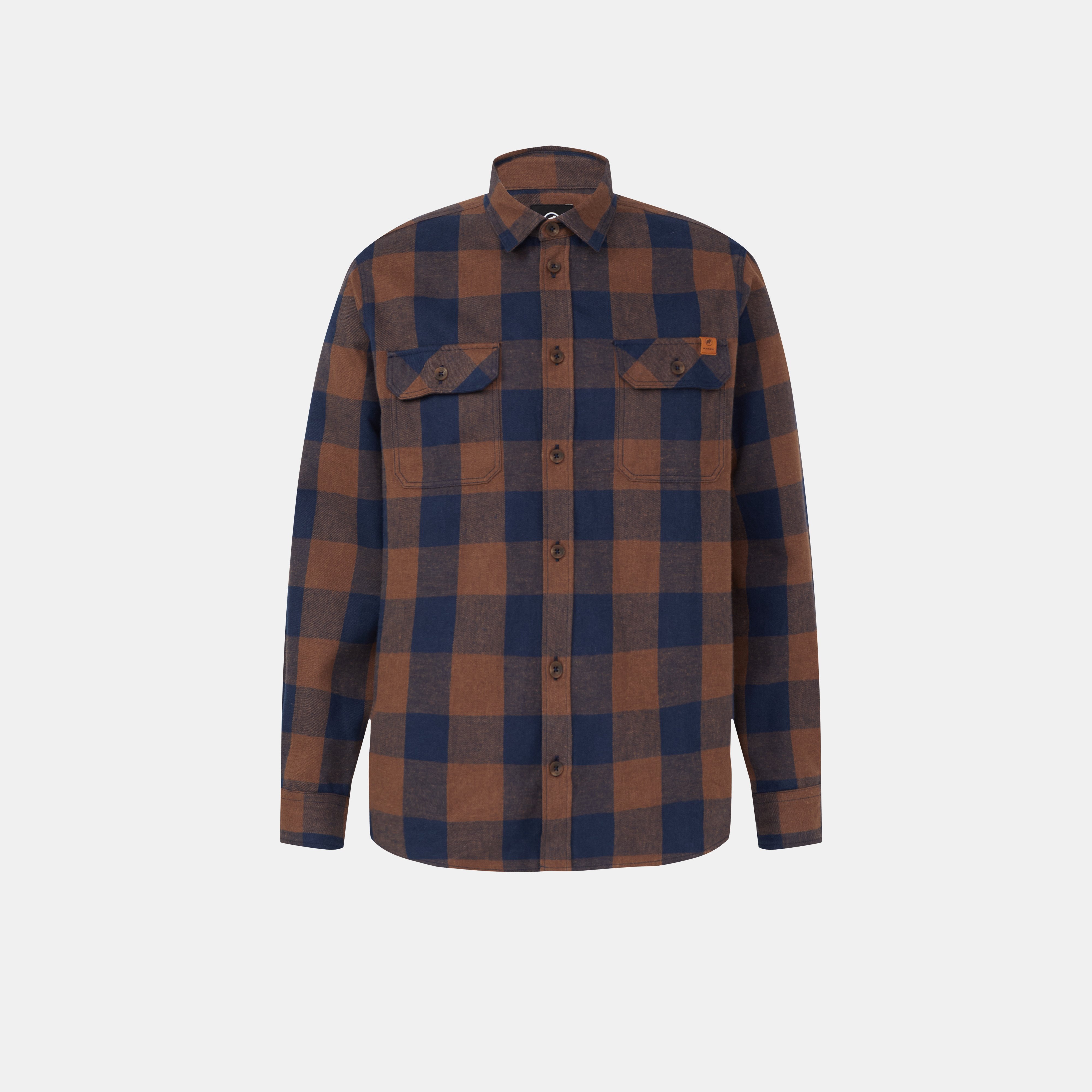 Mammut Tamaro Longsleeve Shirt Men, soil-marine - Soil-marine - Main image