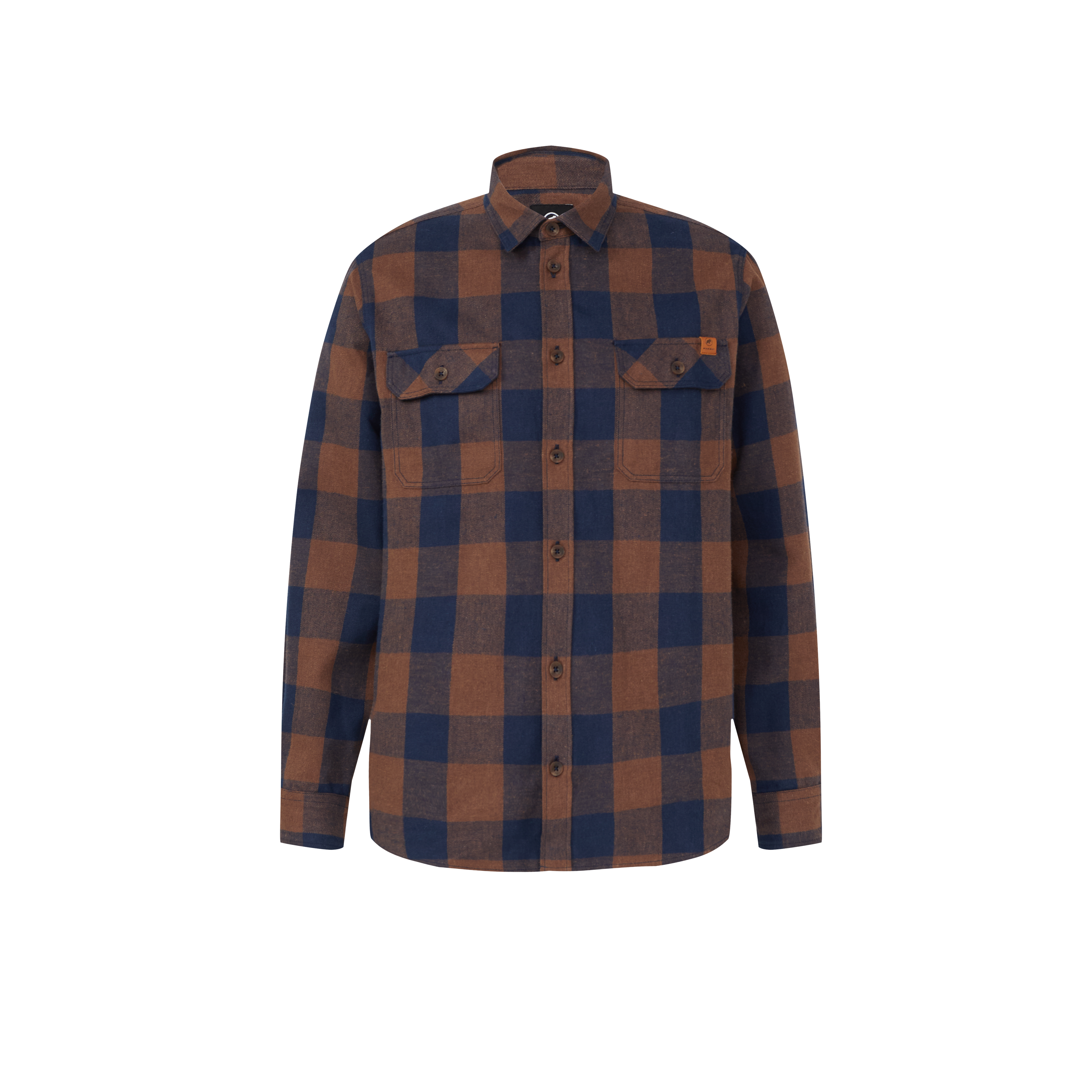 Mammut Tamaro Longsleeve Shirt Men, soil-marine - Soil-marine